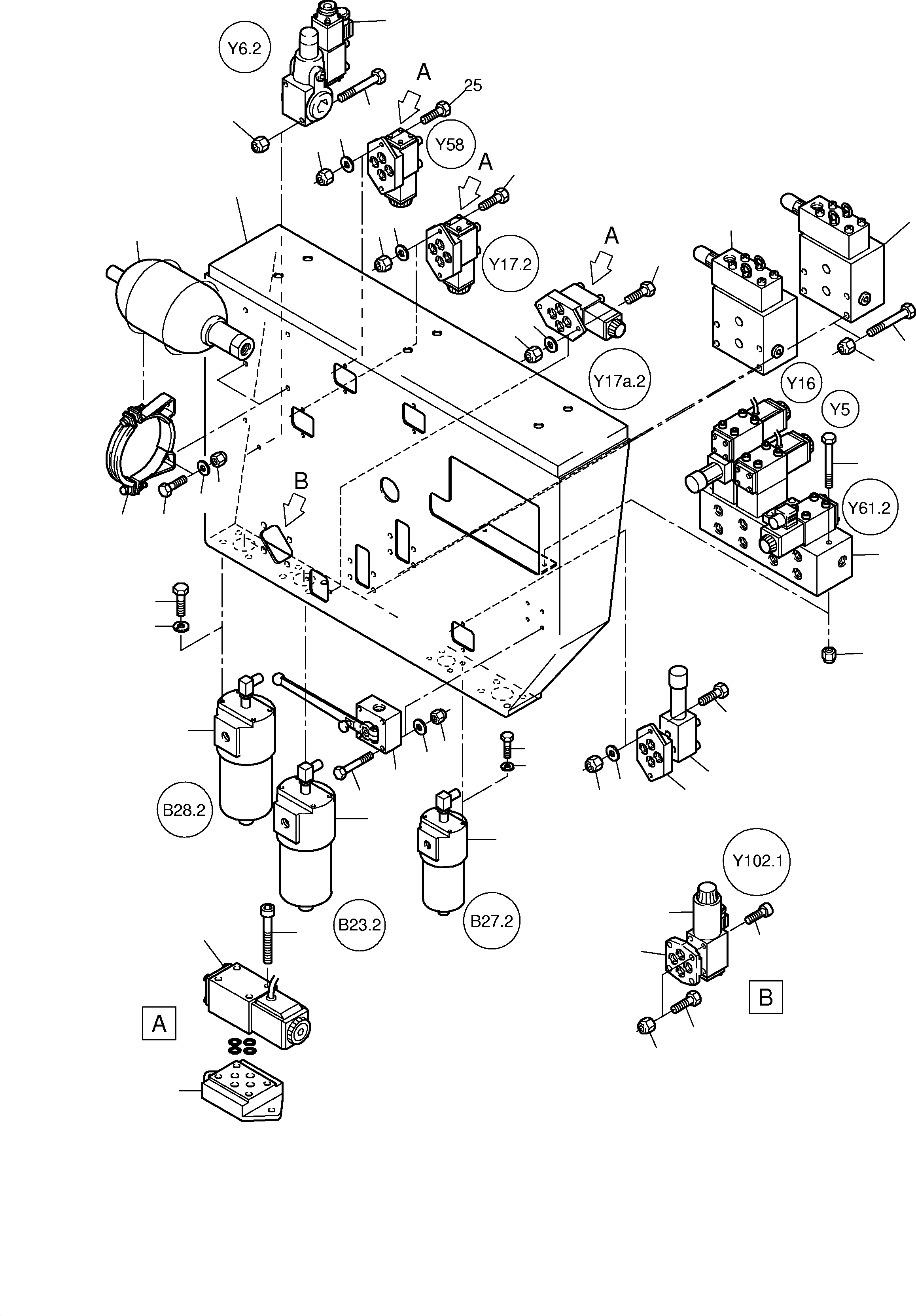 Control frame 903 808 40 KOMATSU