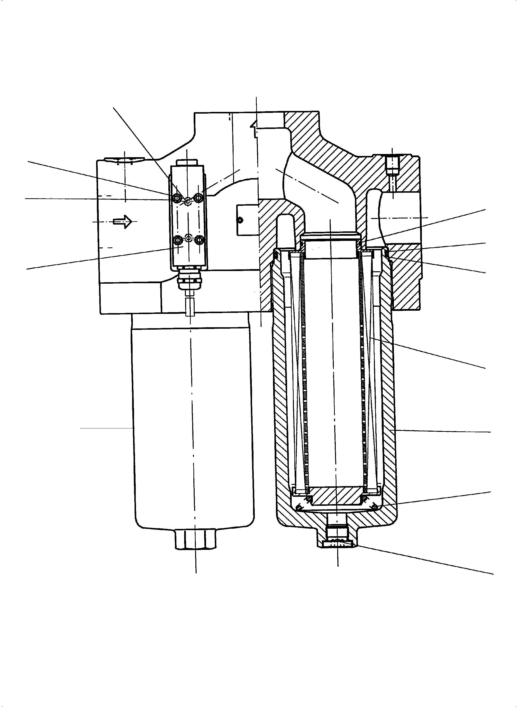 H.P. Filter 896 605 40 KOMATSU