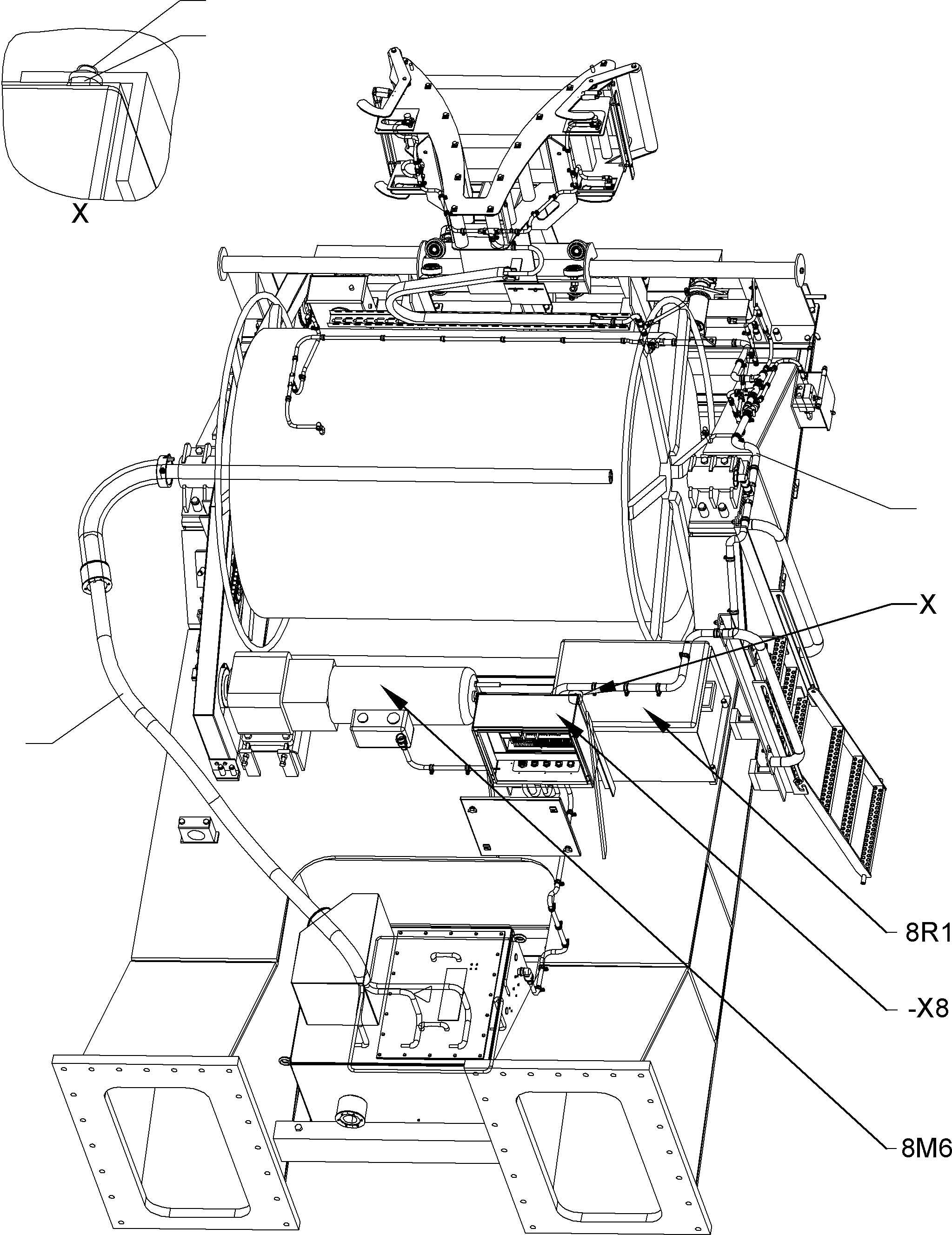 MS-Cable 797 313 73 KOMATSU