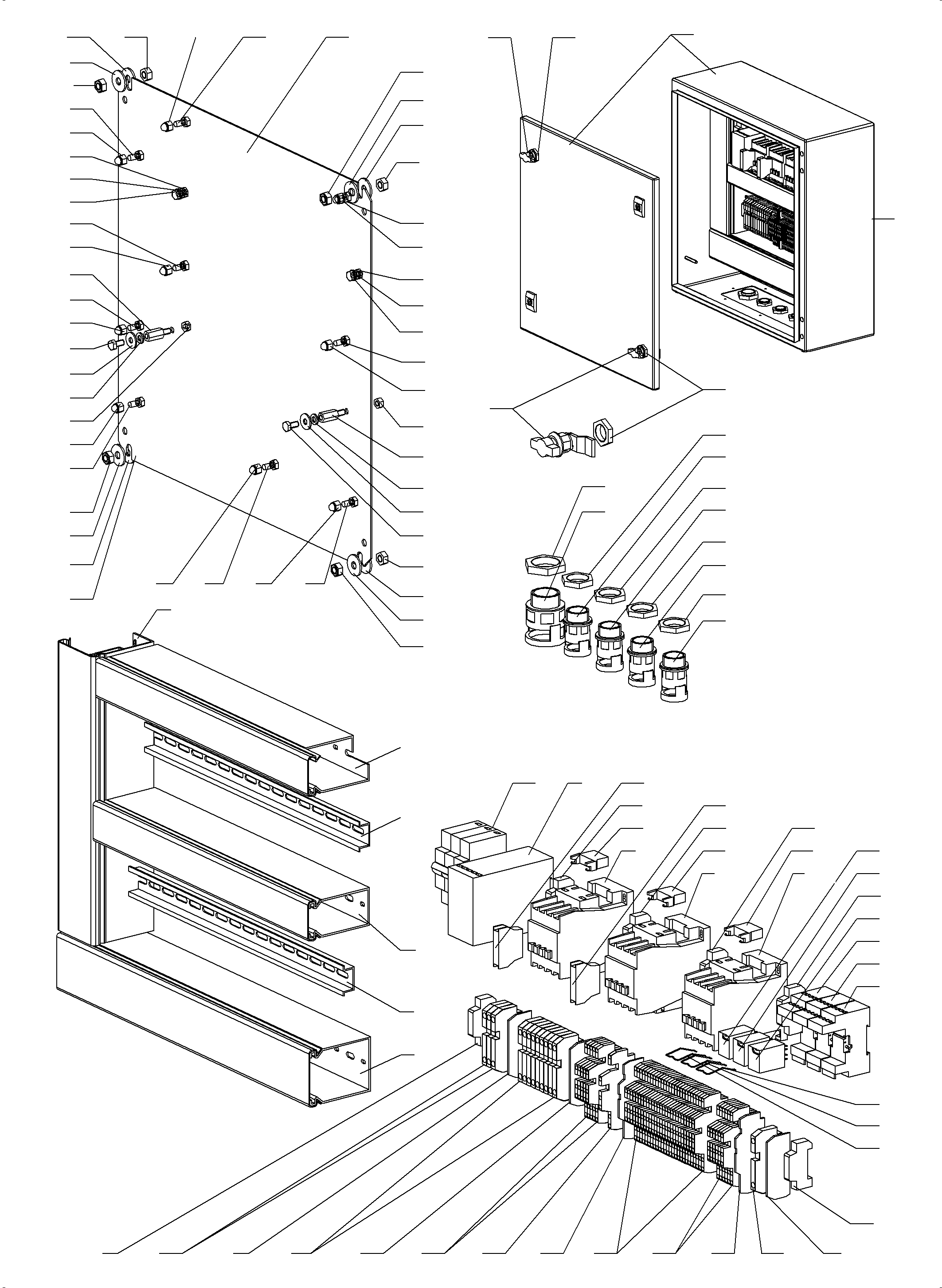 Switch cabinet ass. 797 311 73 KOMATSU