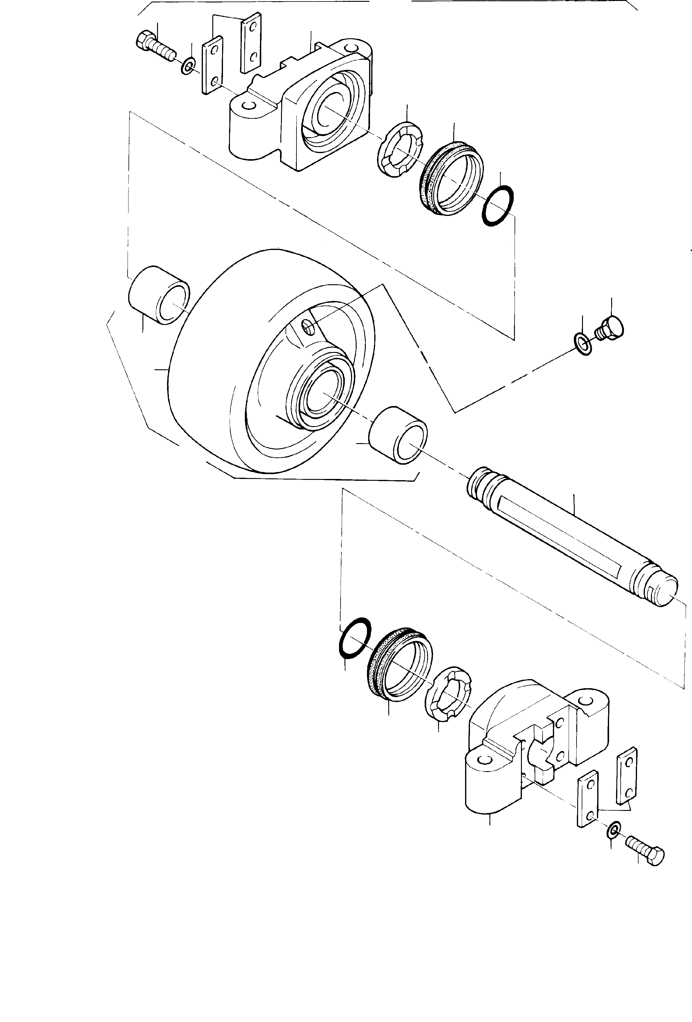 Seal kit fig-nos: 07,08,12 and 13 694 484 KOMATSU