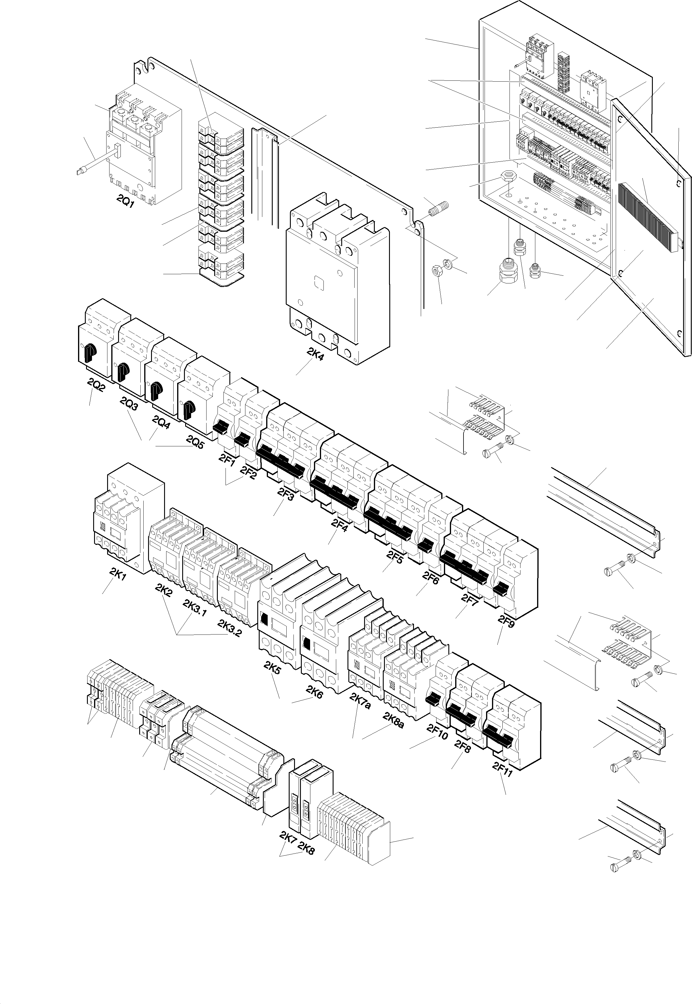 Motor protection switch 655 752 40 KOMATSU