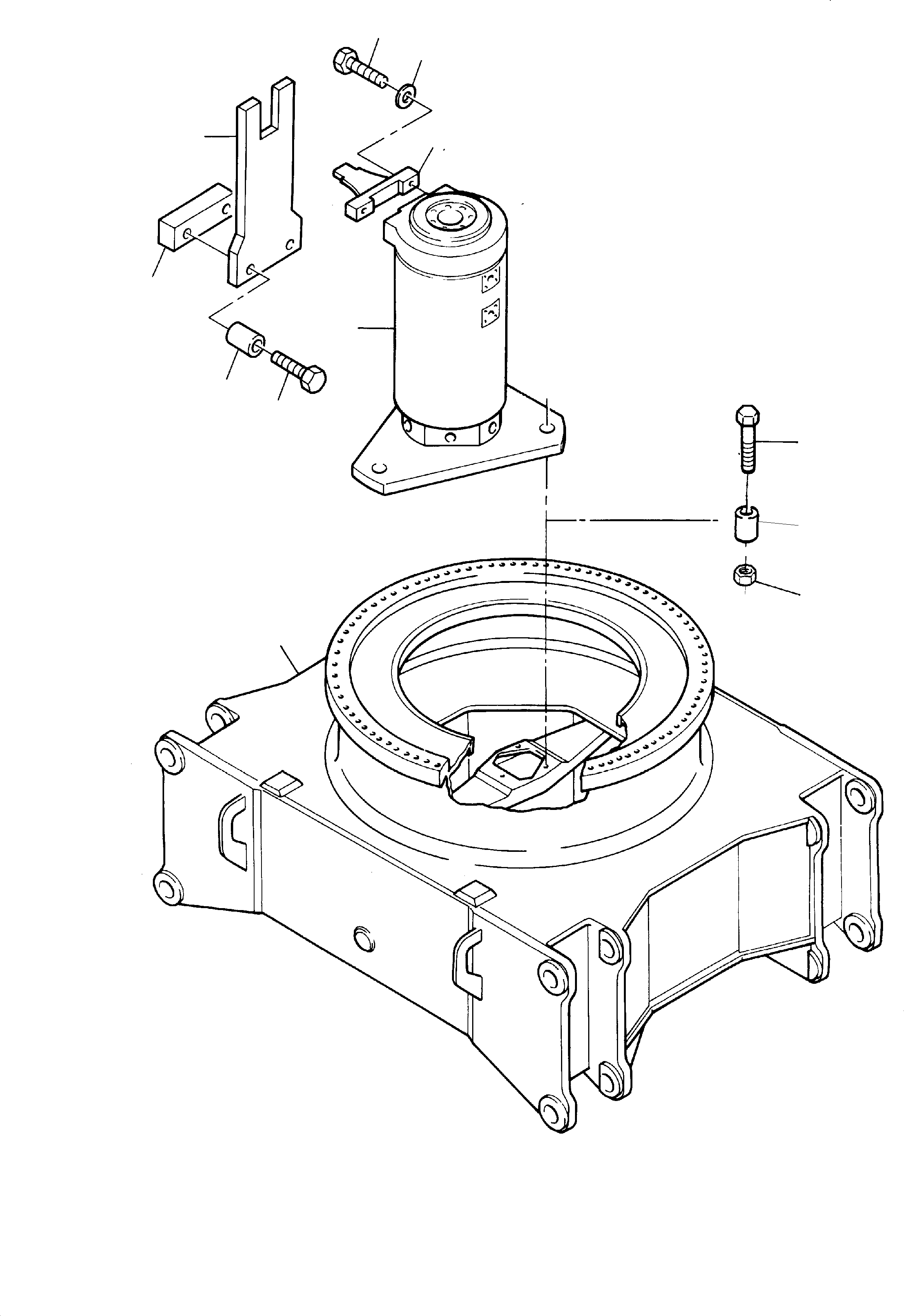 Fork 872 093 40 KOMATSU