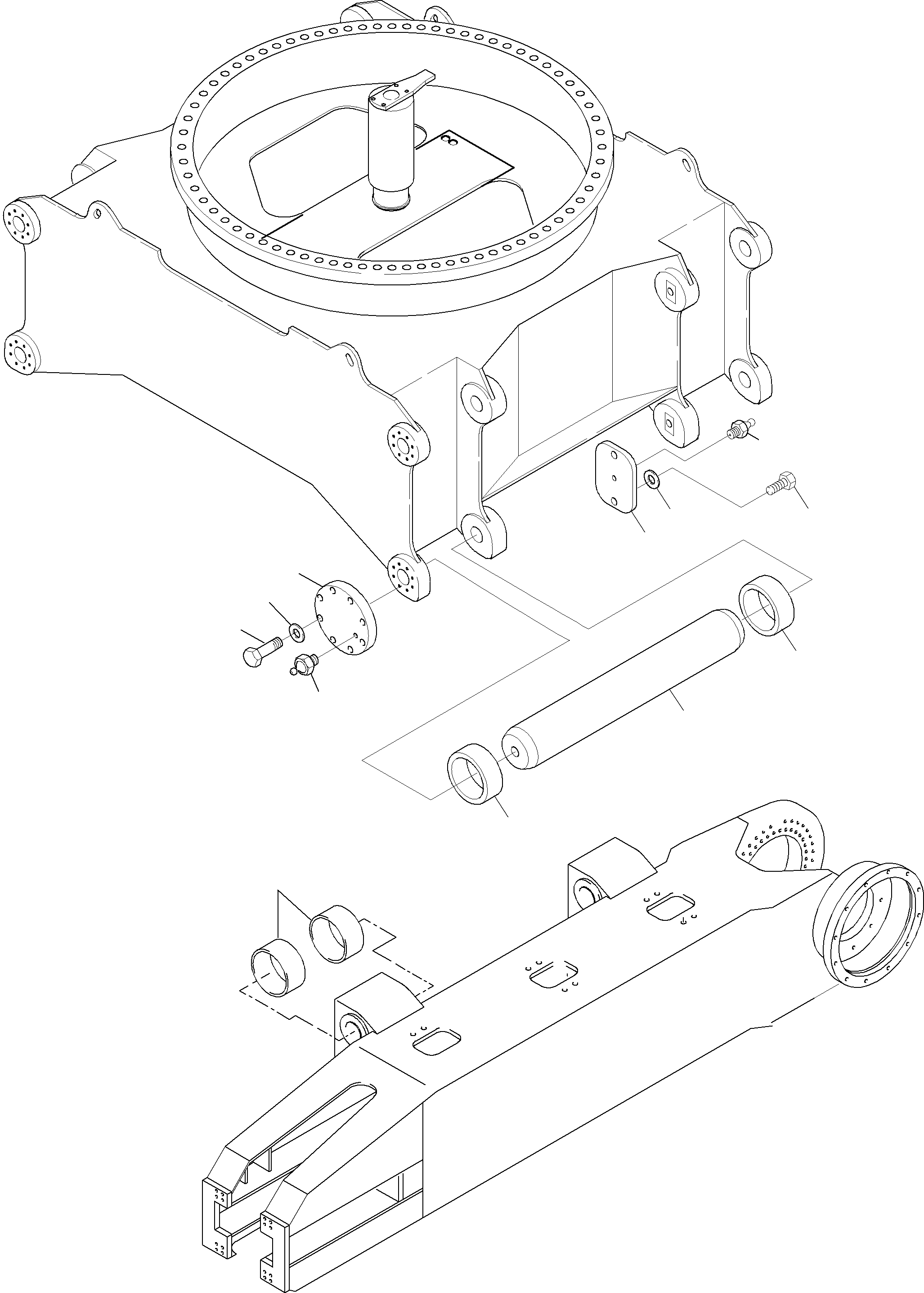 Втулка 898 068 40 KOMATSU