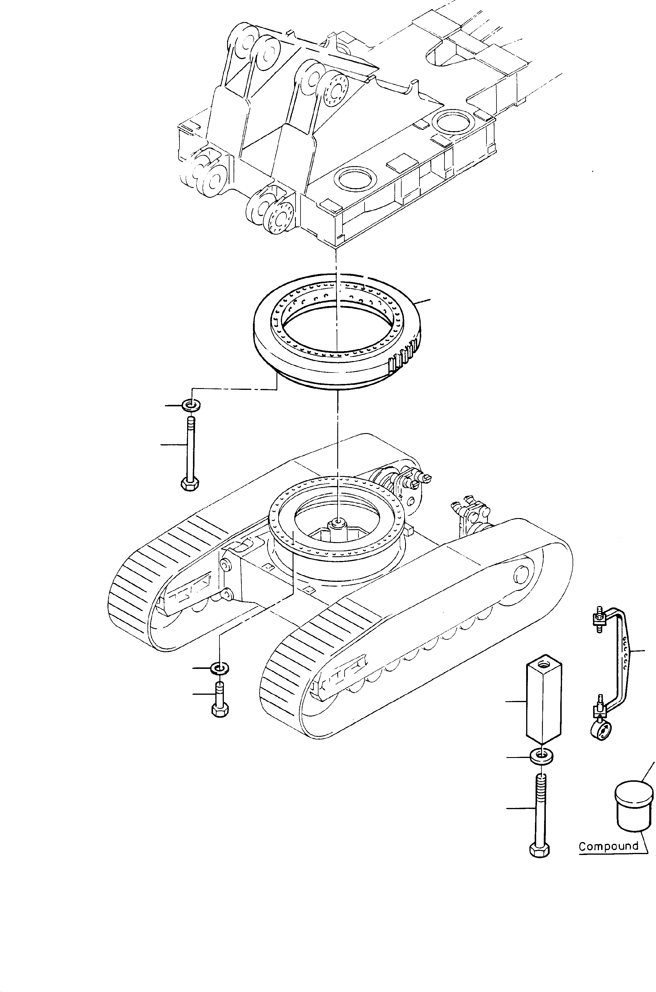 Test bolt (Could weather design) 898 287 40 KOMATSU