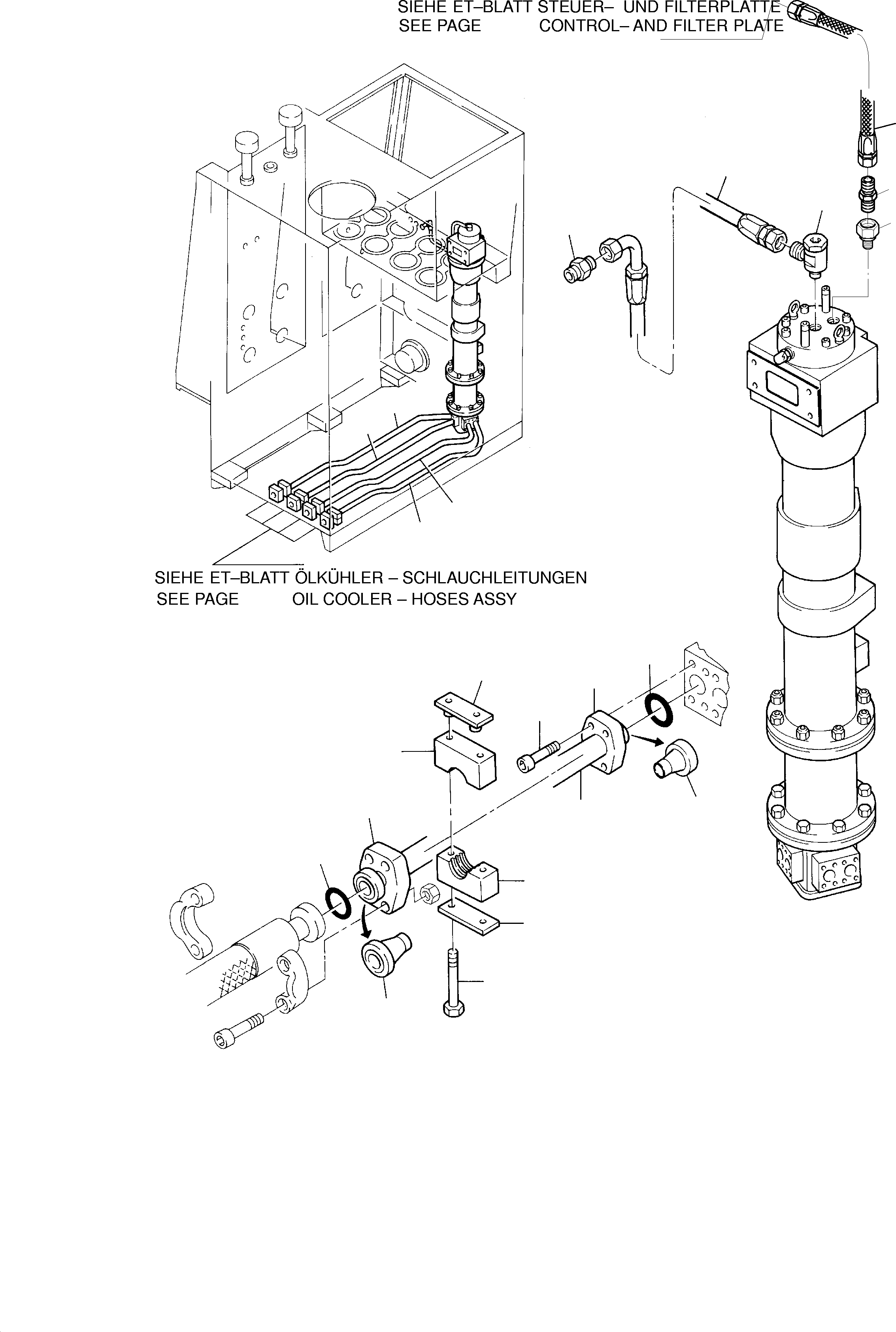 Hose assy. DN 10x10200 515 678 98 KOMATSU