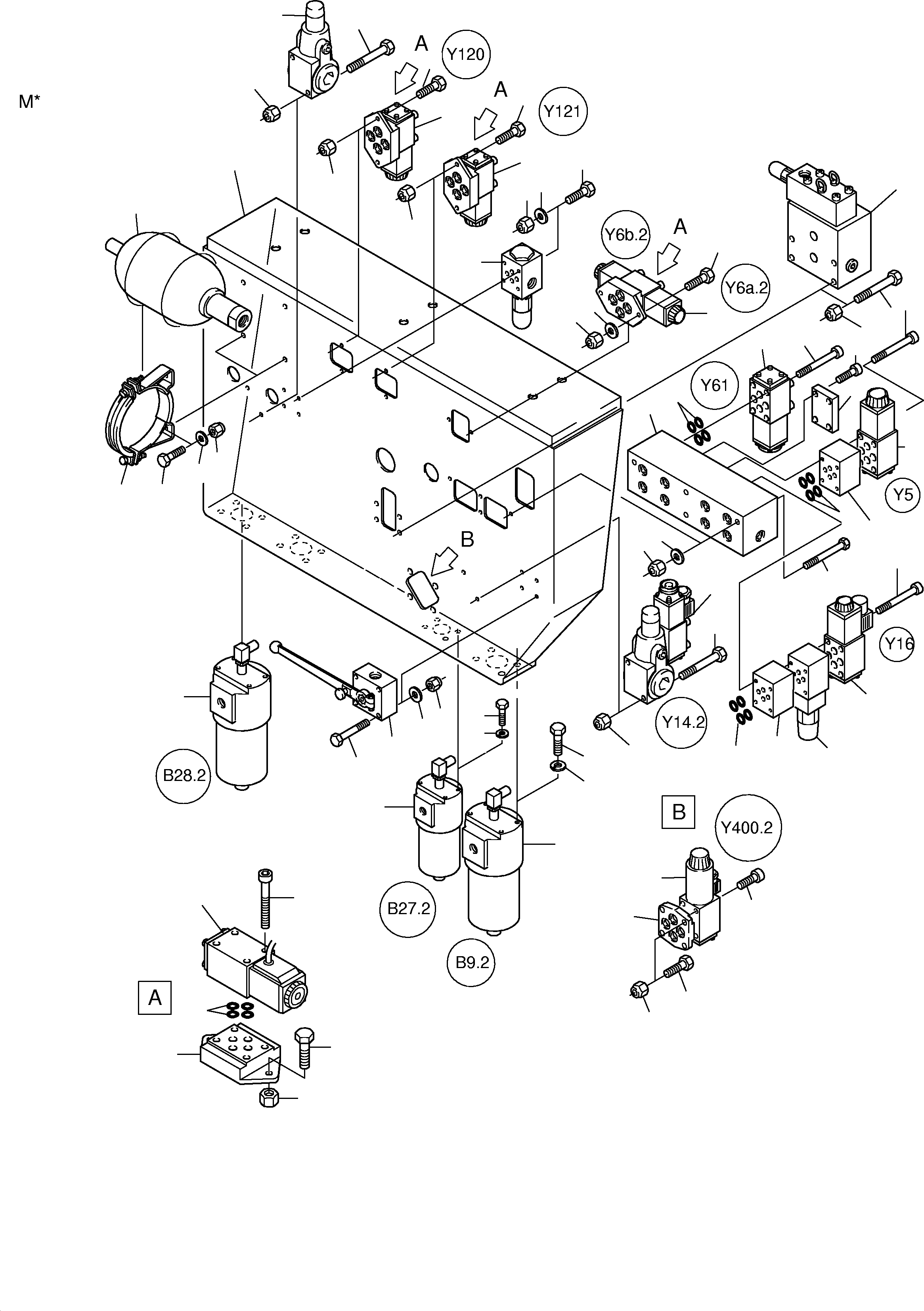 Control frame 899 128 40 KOMATSU