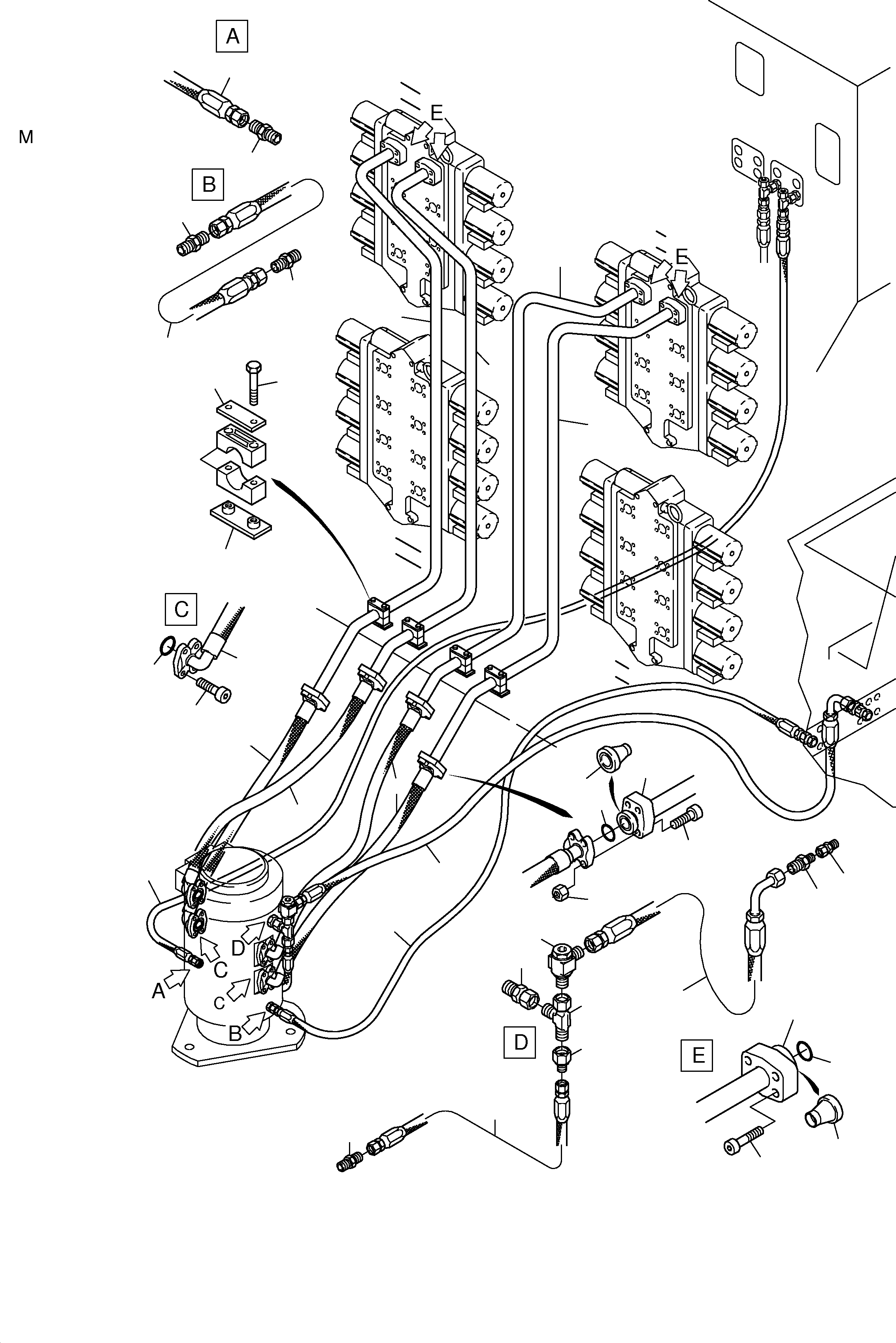 Соединительный штуцер 373 005 99 KOMATSU