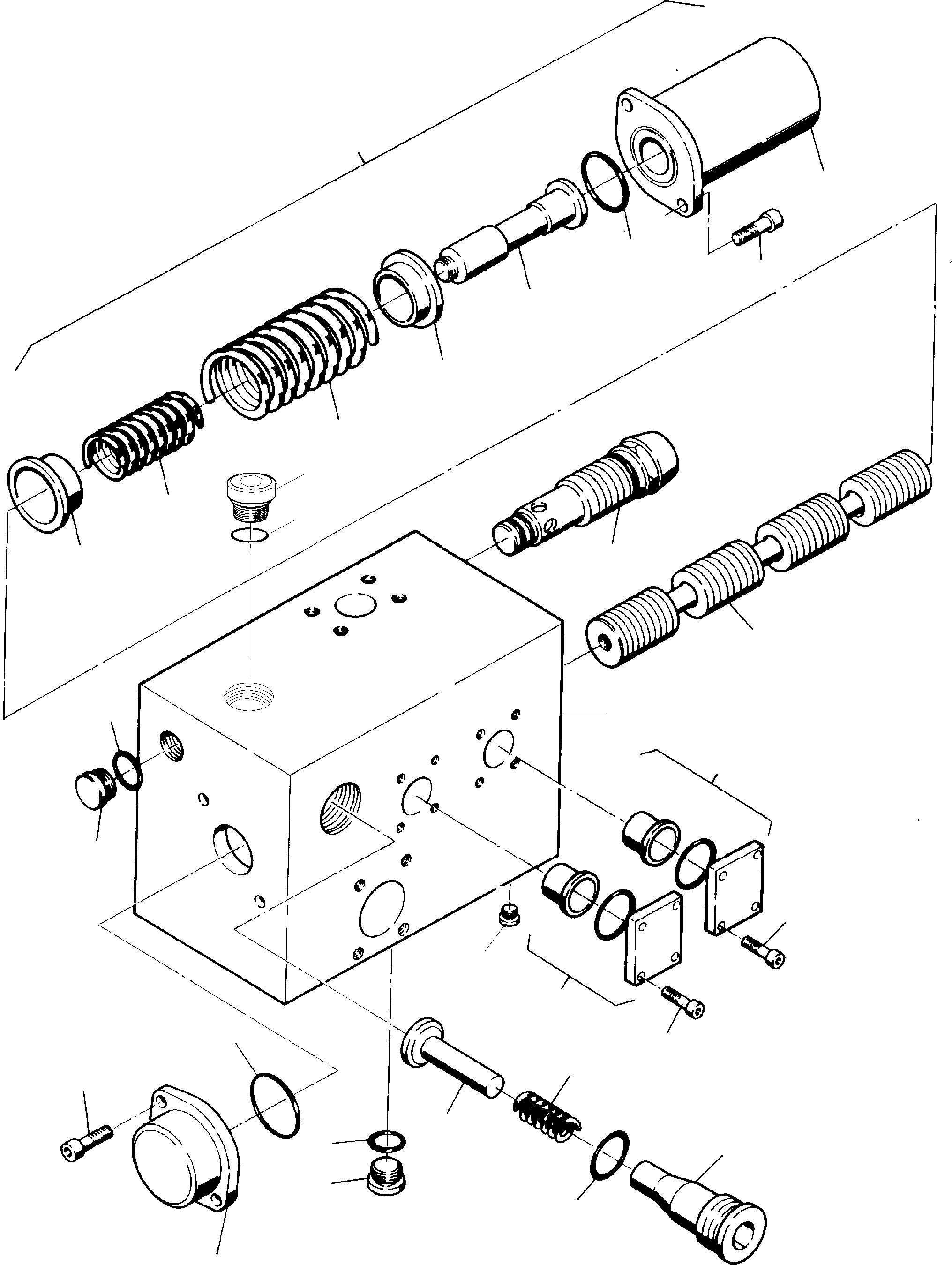 Control block assy. 655 502 40 KOMATSU