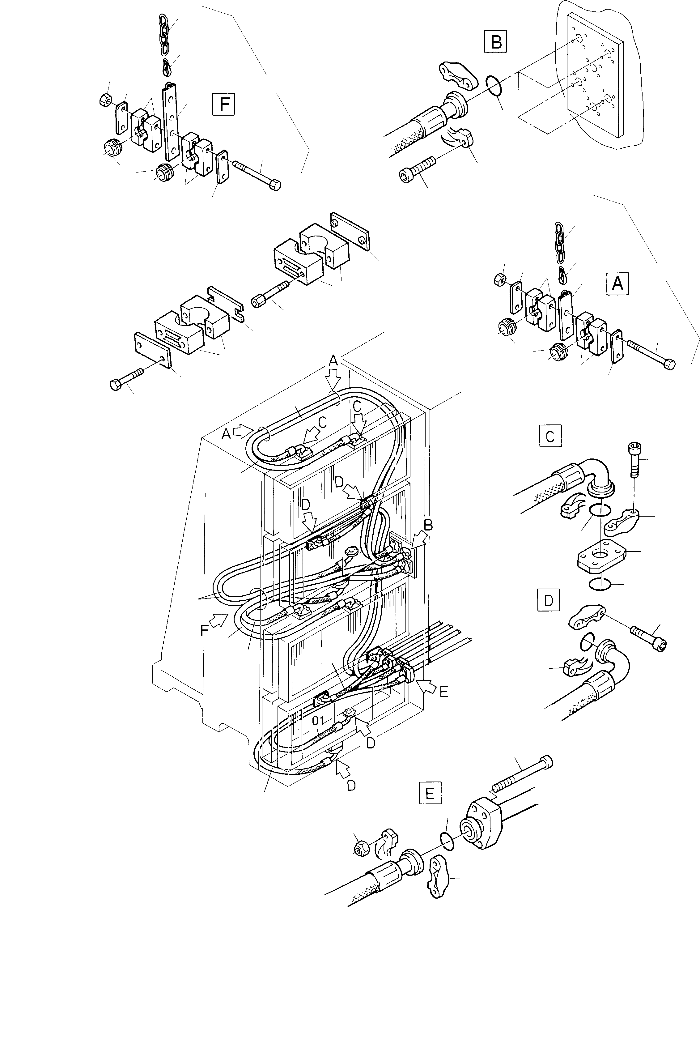 Chain assy. 631 042 40 KOMATSU