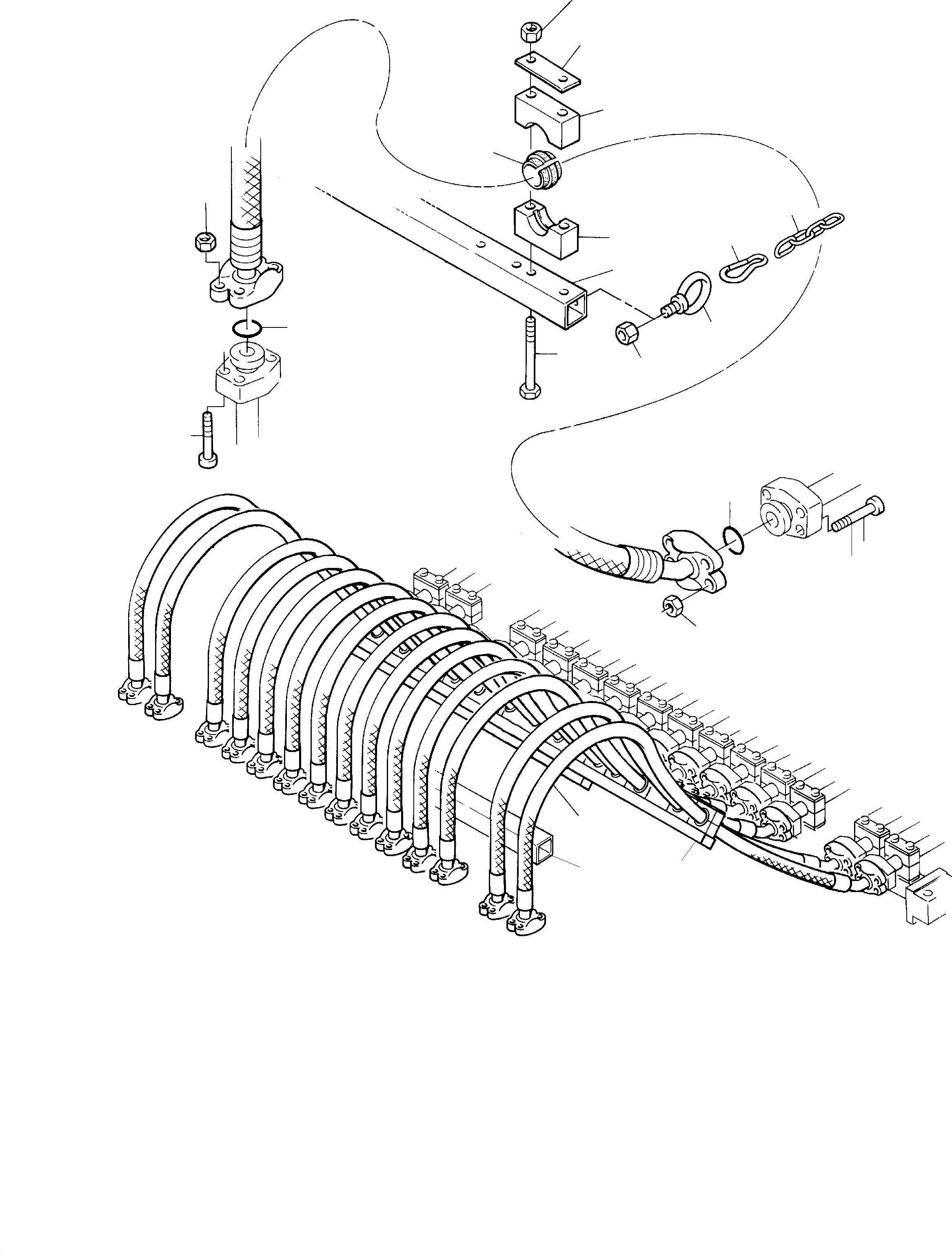 Цепь 324 358 40 KOMATSU