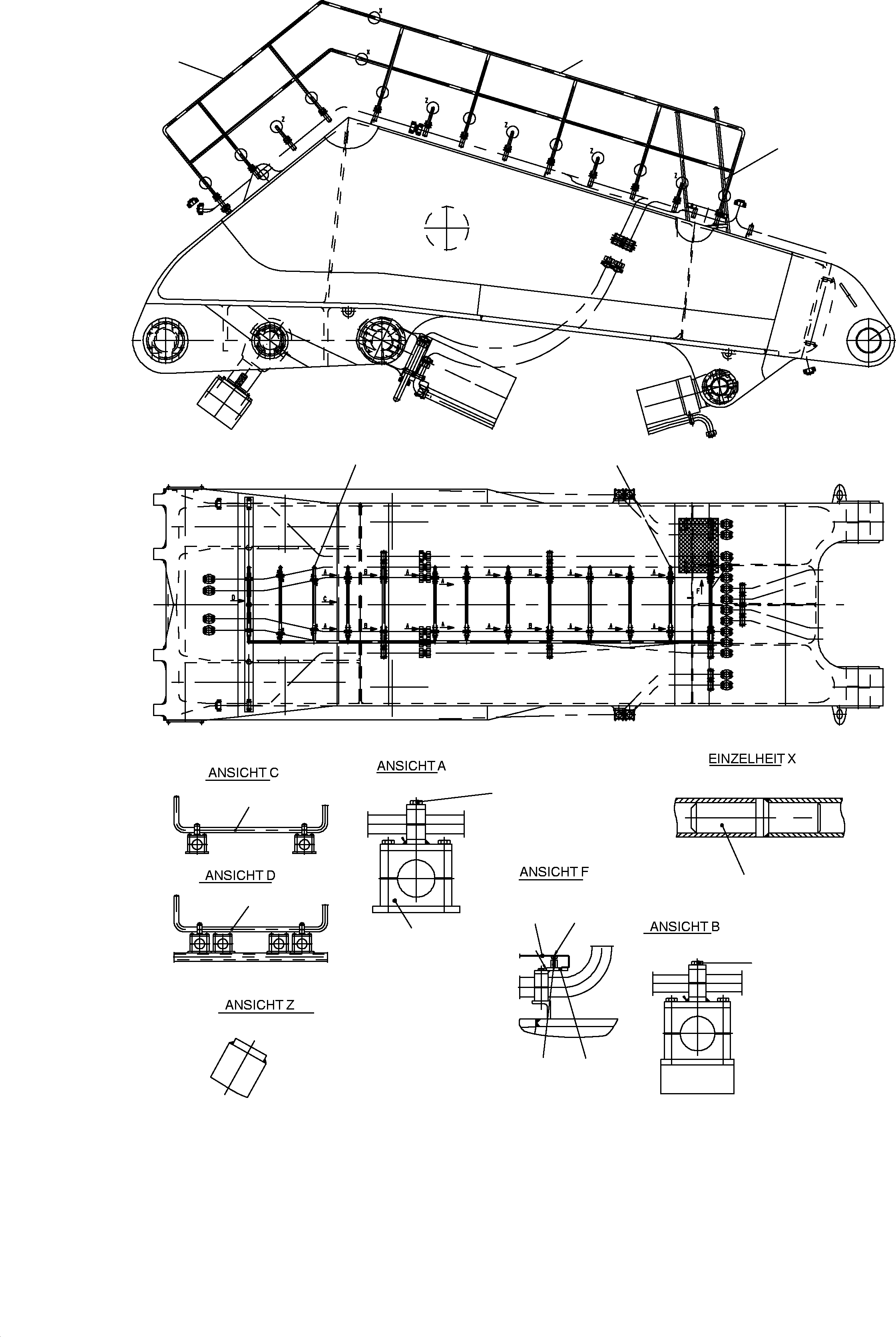 Направляющая 766 684 73 KOMATSU