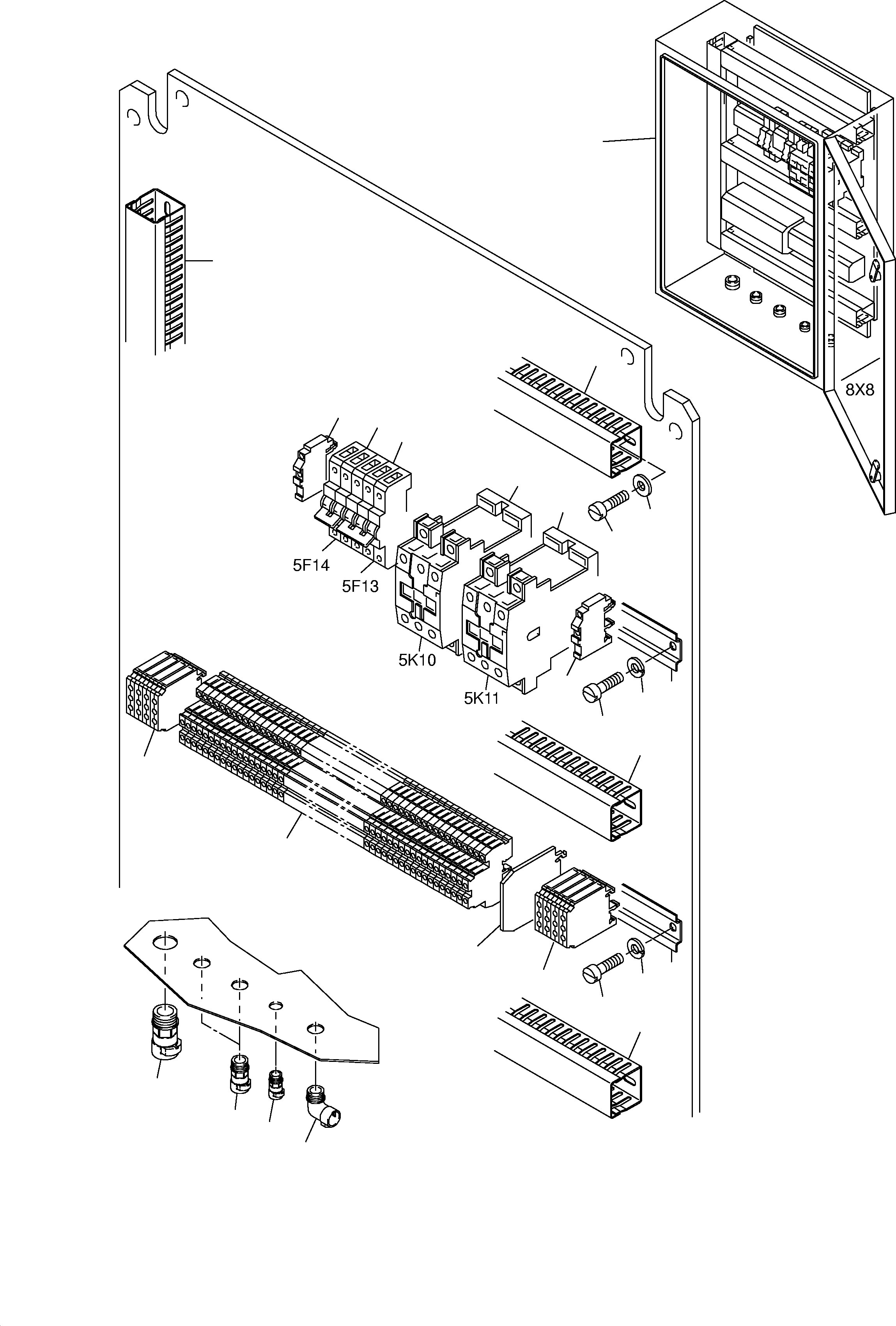 Контактор 906 028 40 KOMATSU
