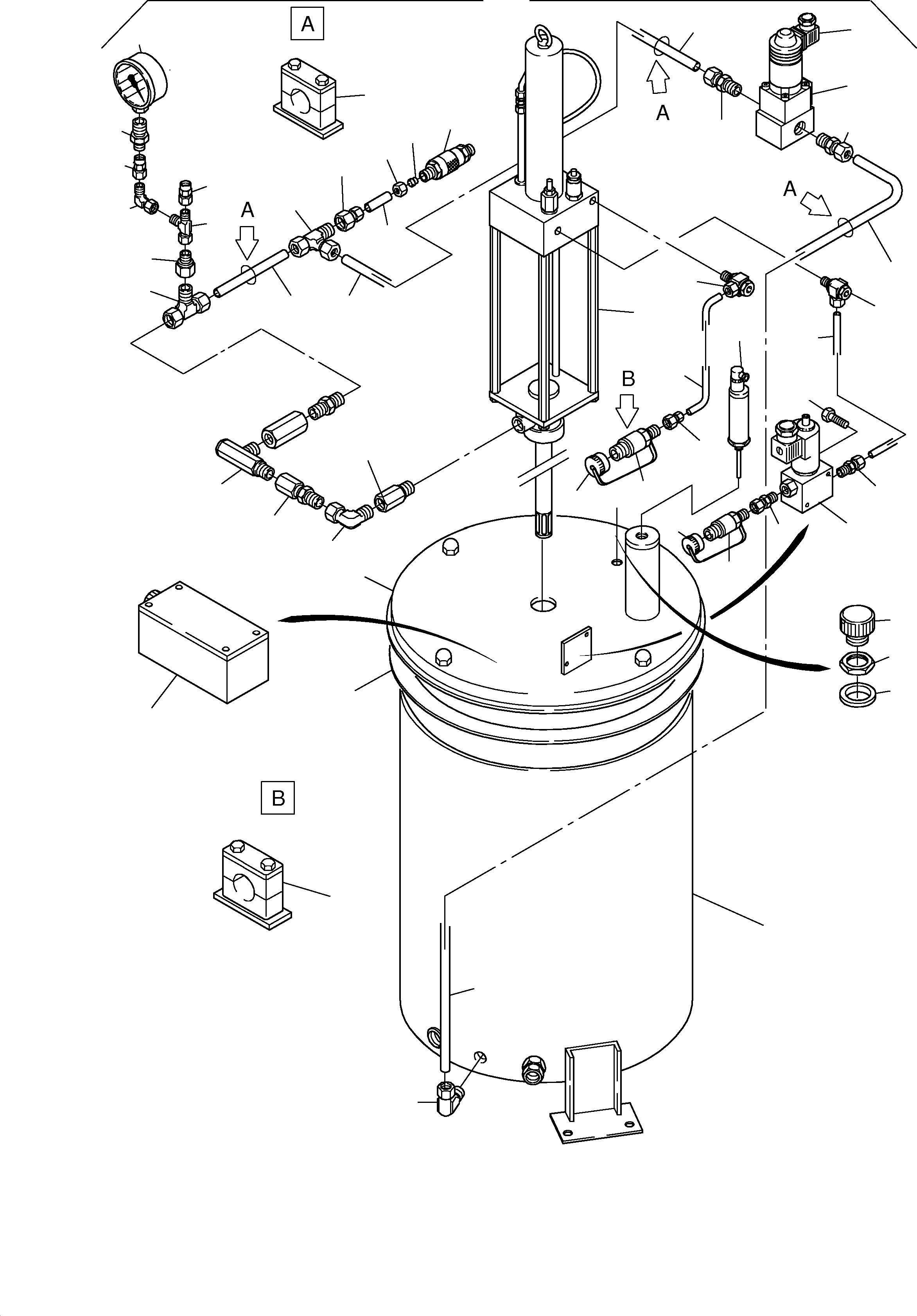 Lube pump station 896 679 40 KOMATSU