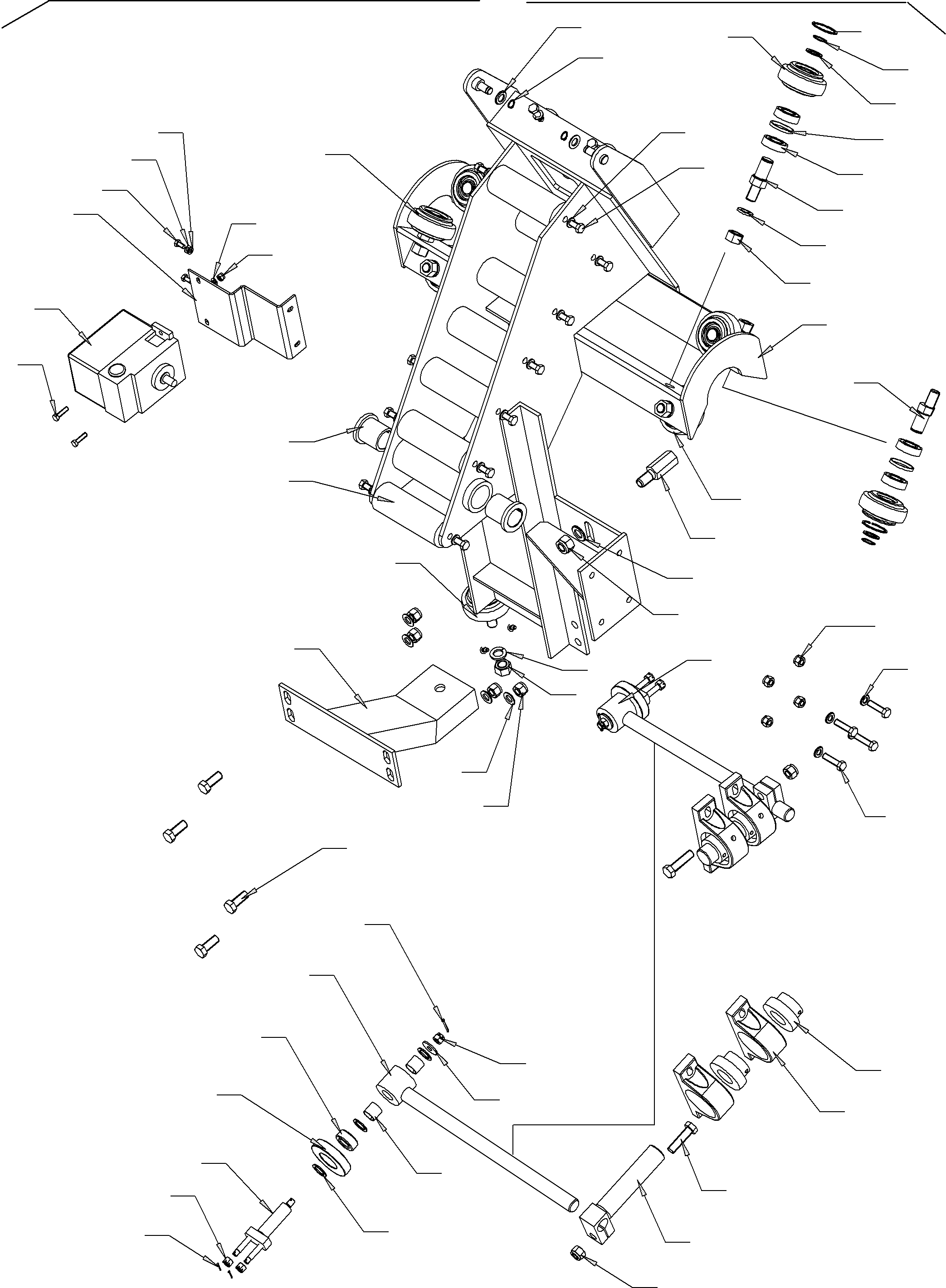 Castel nut 335 993 99 KOMATSU