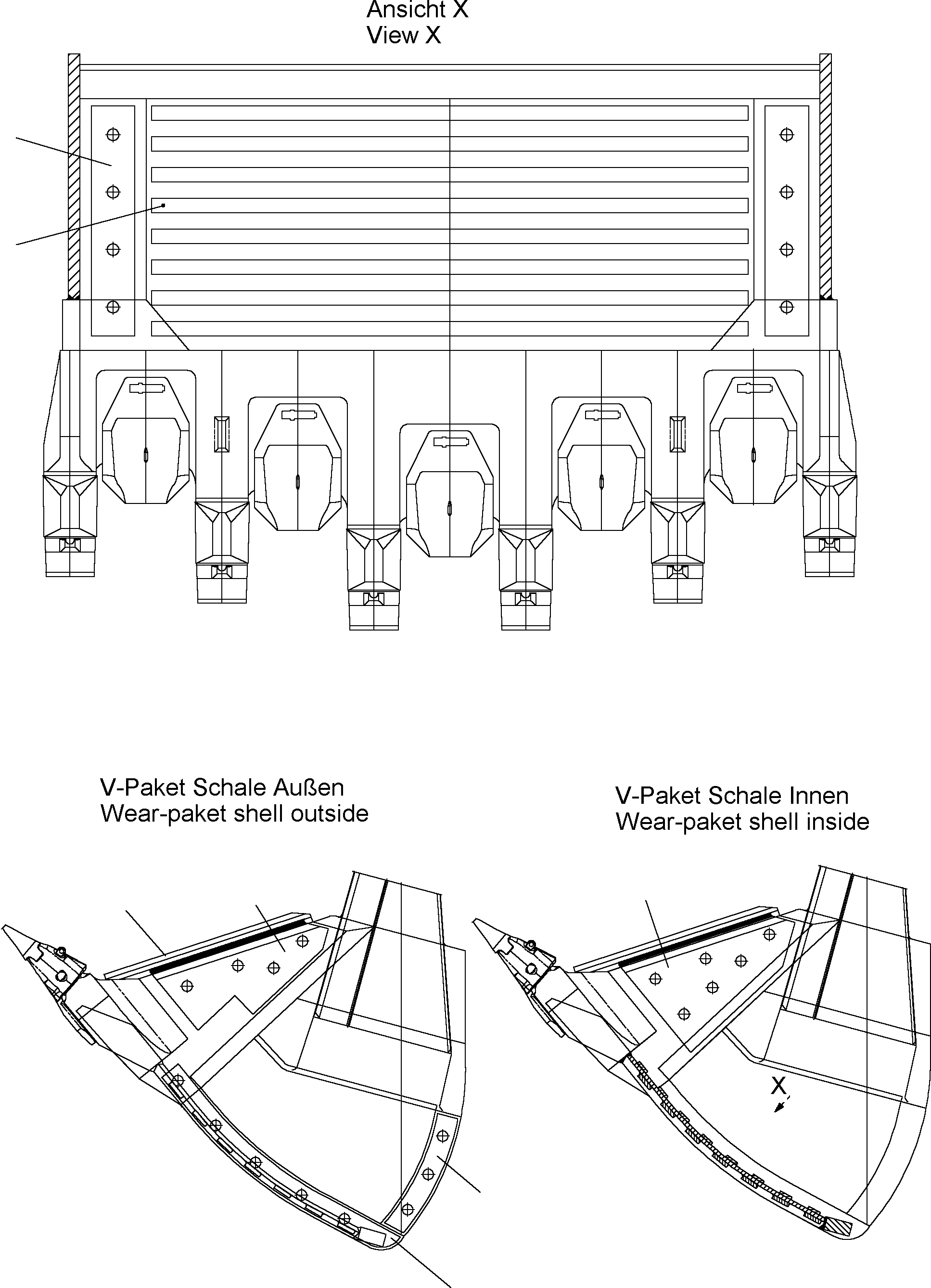 Plate 20x100x4110 646 609 40 KOMATSU