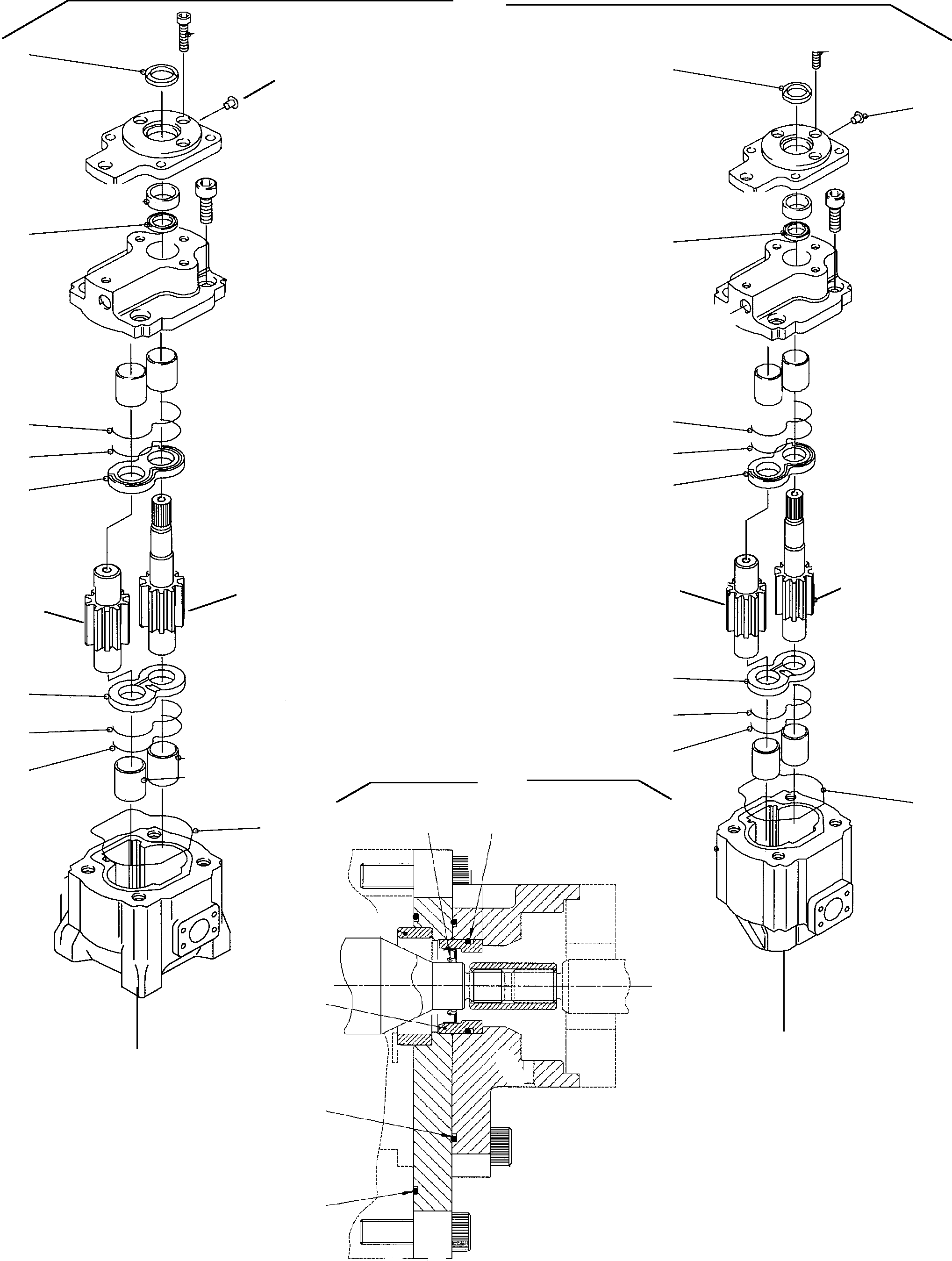 Уплотнение 770 024 73 KOMATSU