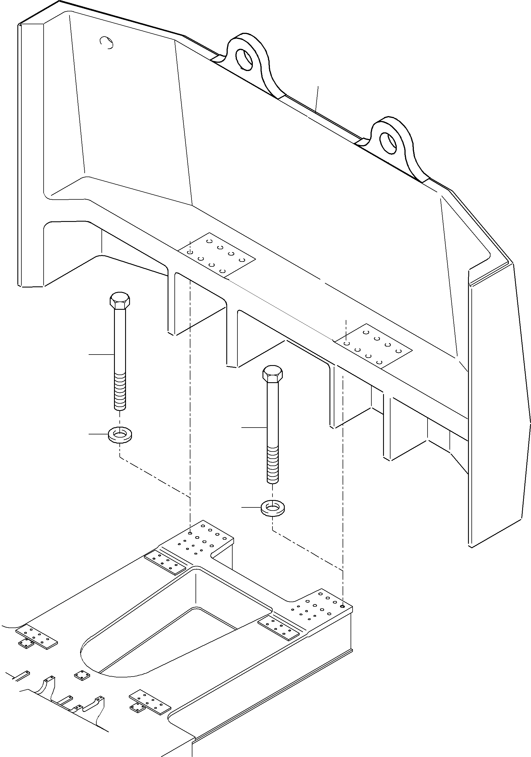 Counterweight 935 384 40 KOMATSU