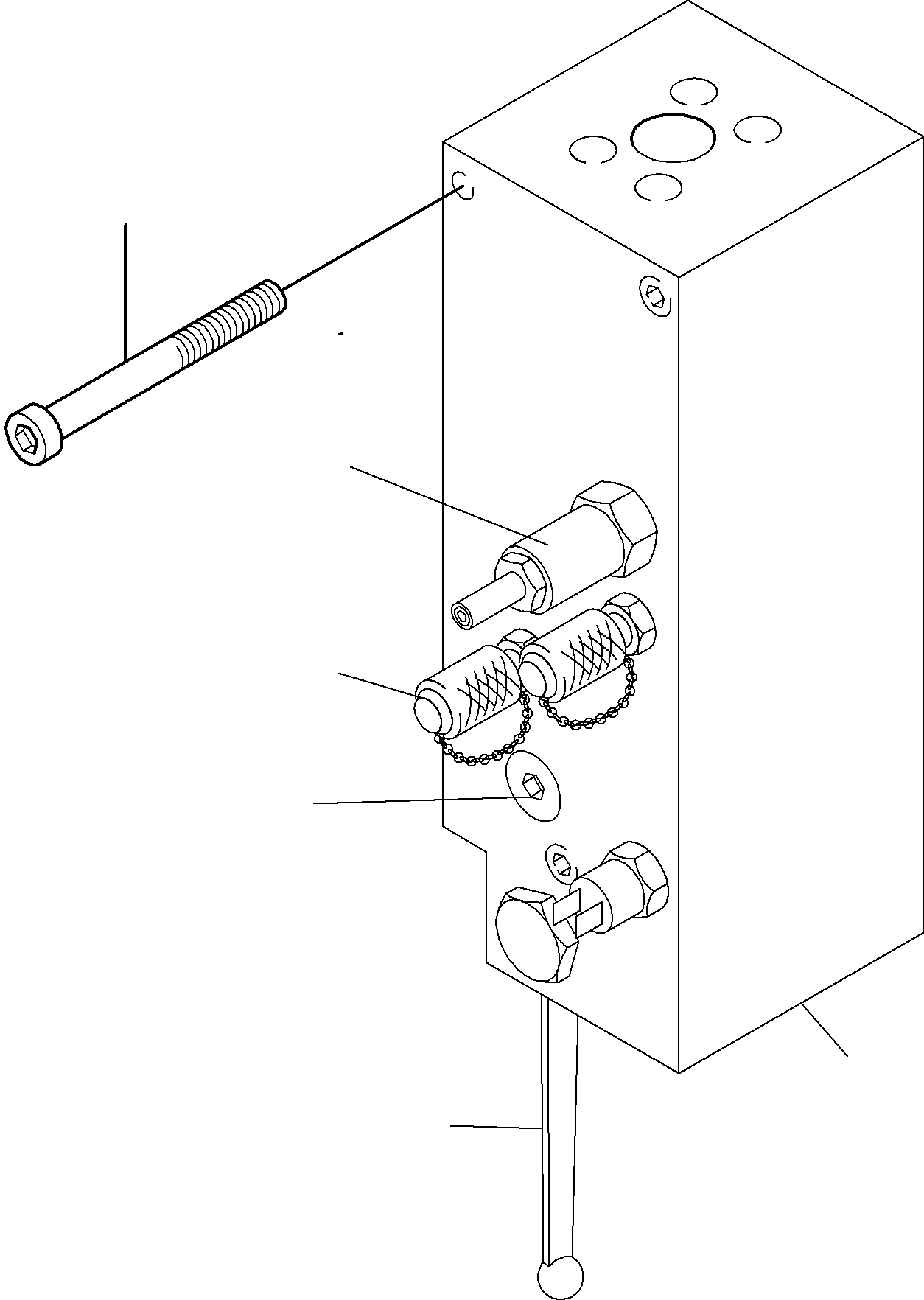 Valve - load limitation 907 121 40 KOMATSU