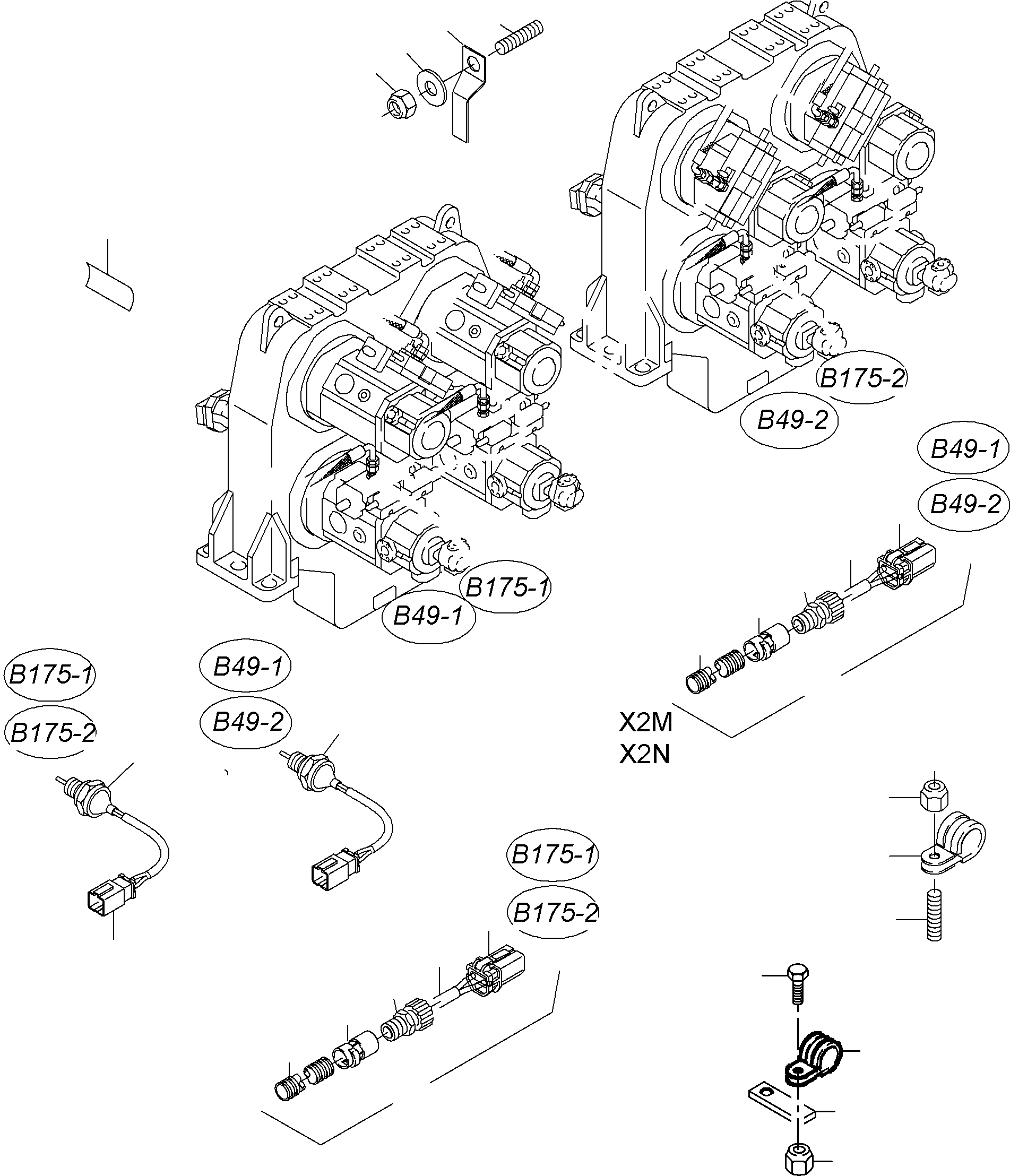 Переходник 932 505 40 KOMATSU