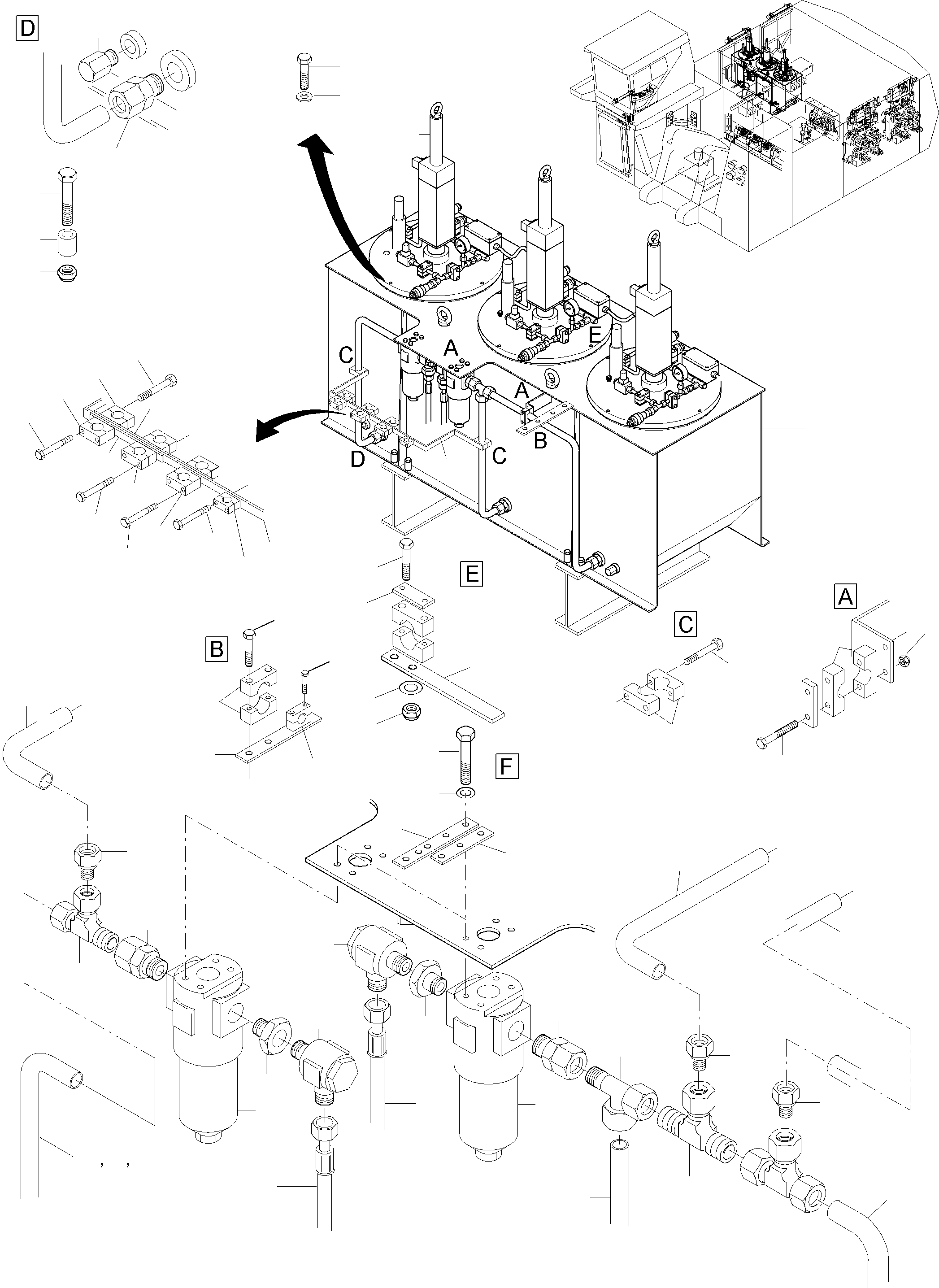 Соединительный штуцер 907 798 40 KOMATSU