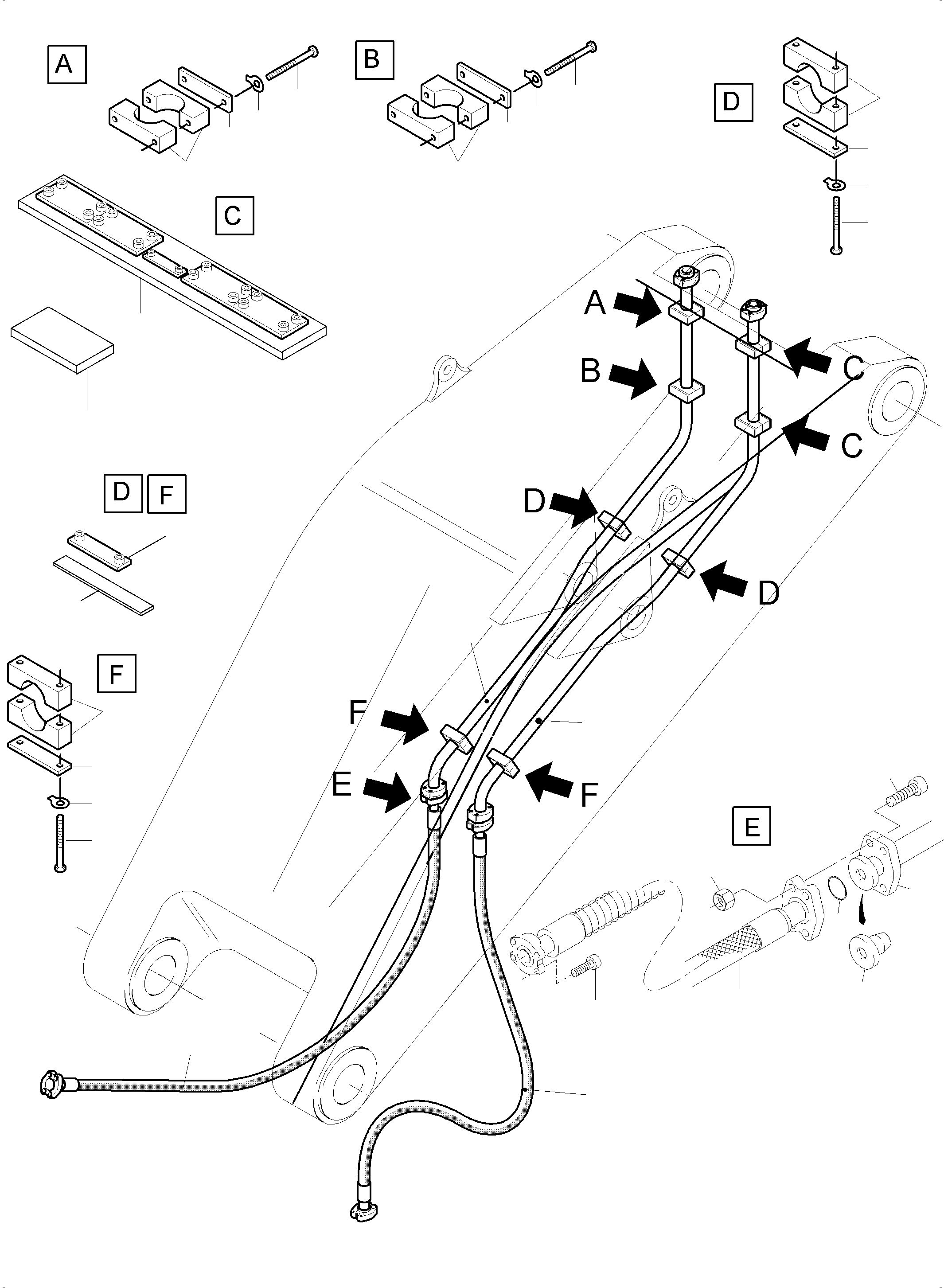 Приварная пластина 946 809 40 KOMATSU