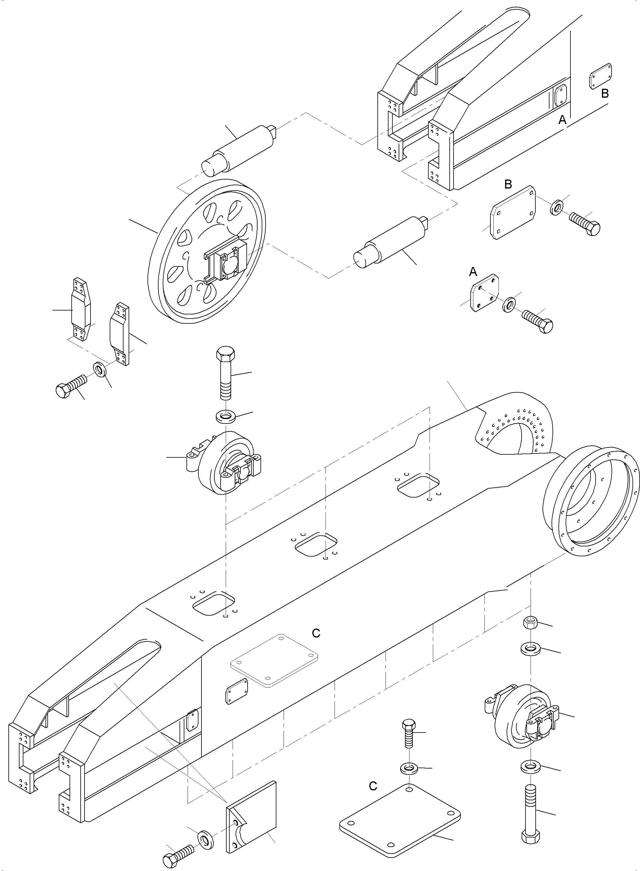Пластина 948 964 40 KOMATSU