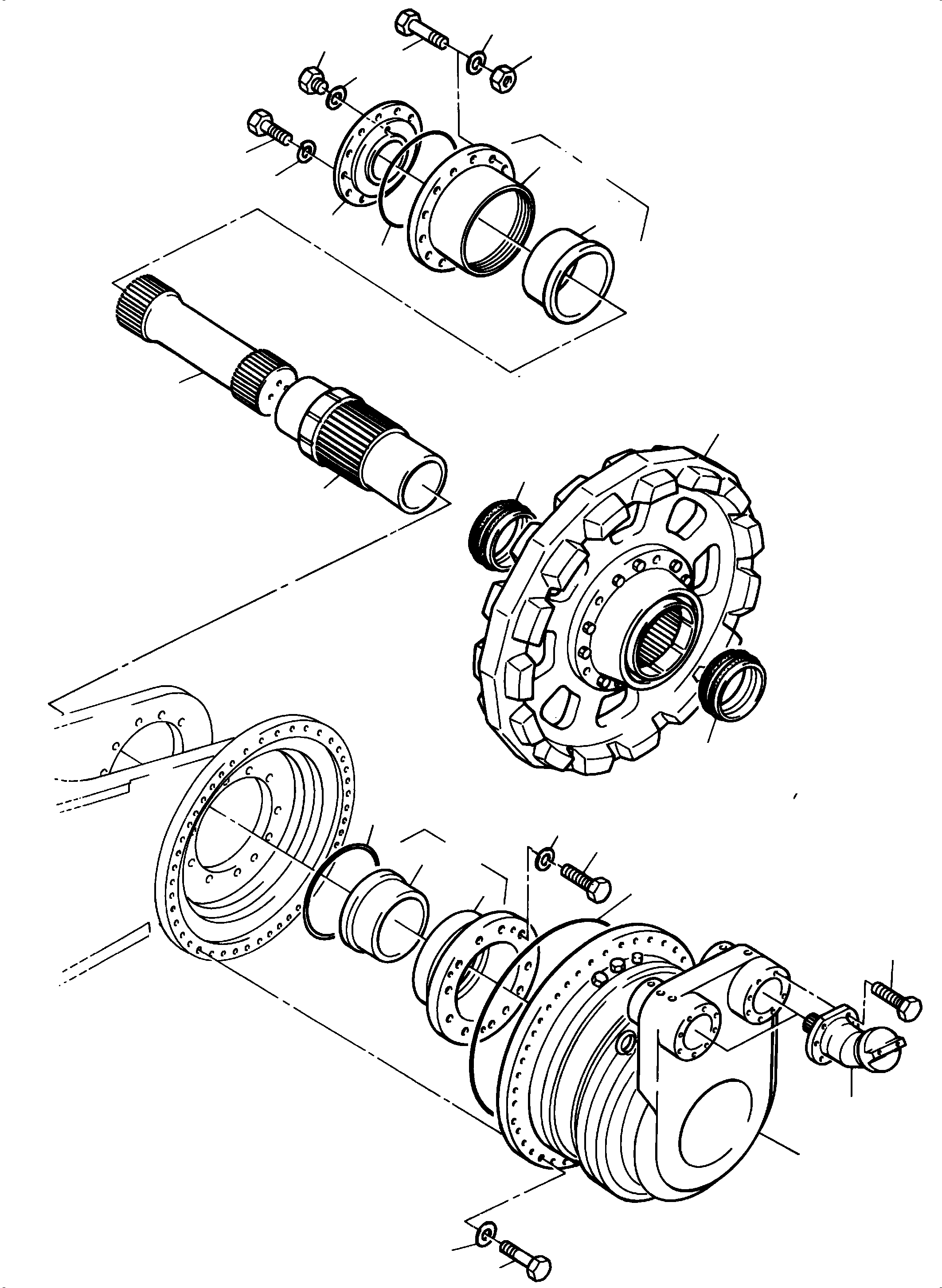 Подшипник 948 956 40 KOMATSU