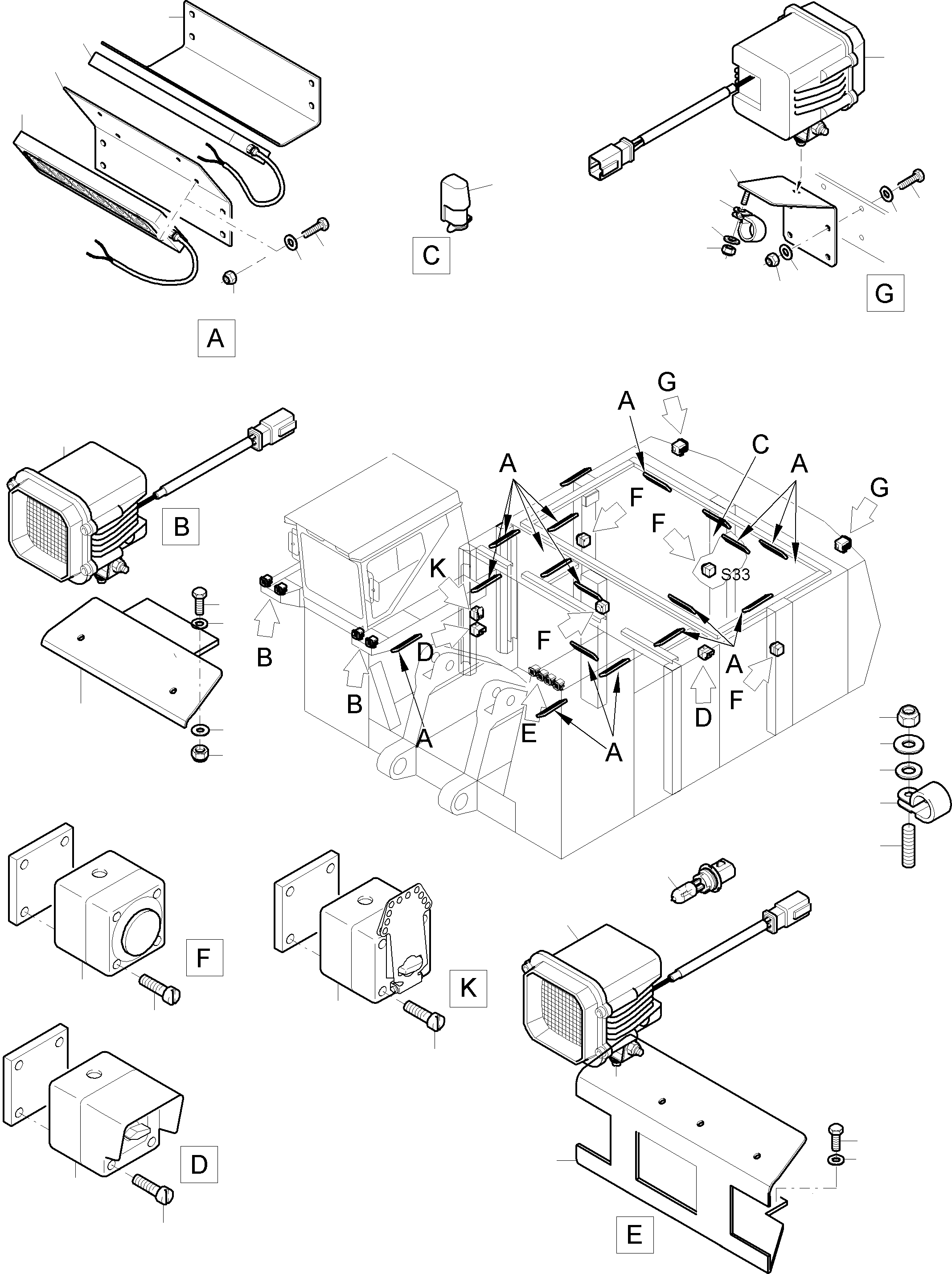 Rubber modul 950 310 40 KOMATSU