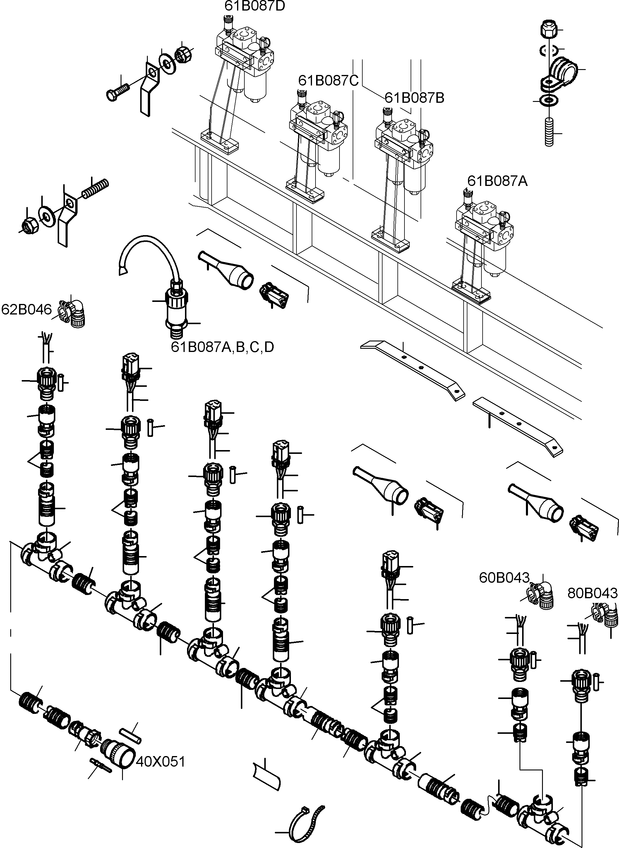 Фиксатор 952 064 40 KOMATSU