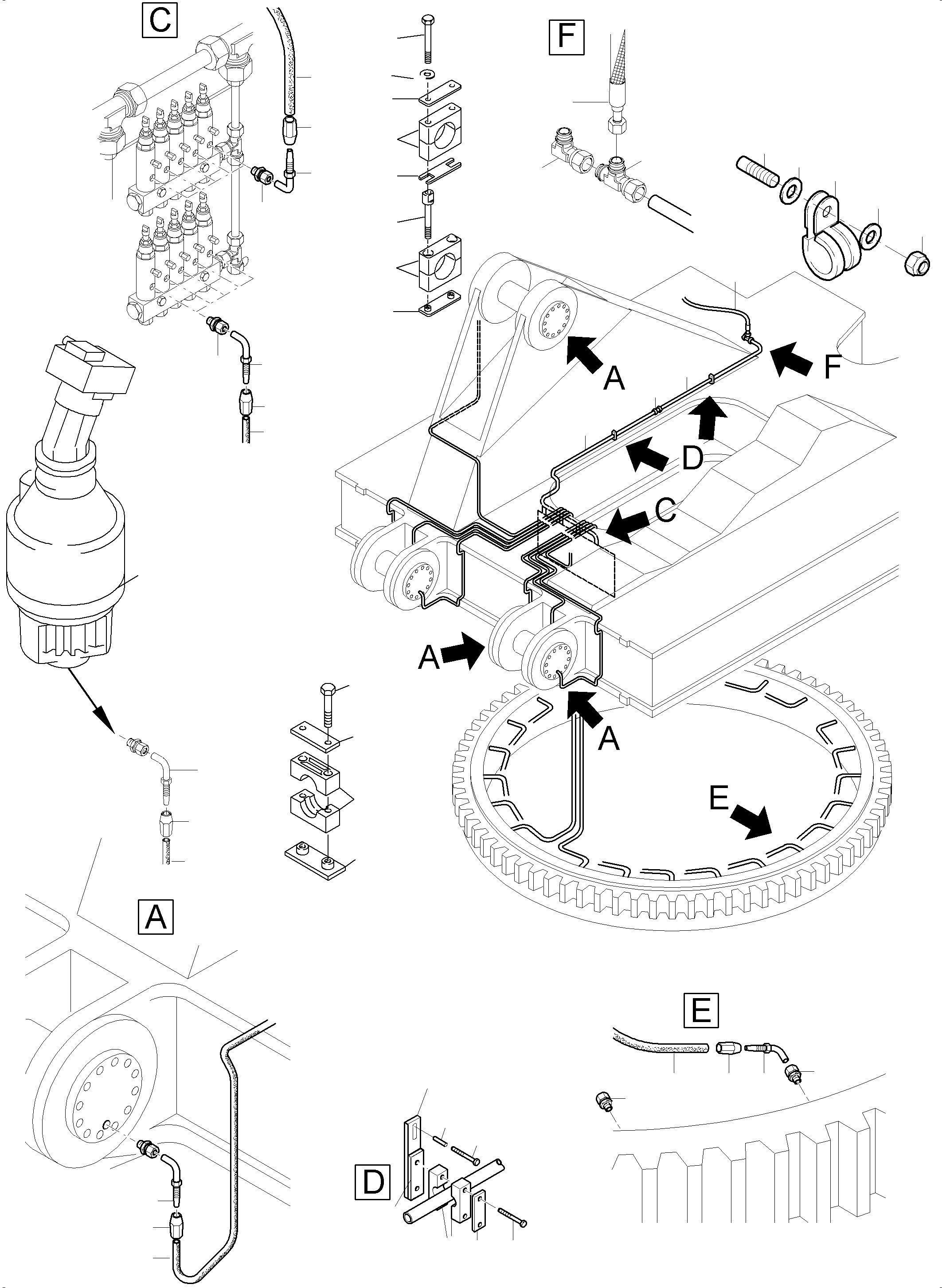 Фиксатор 954 475 40 KOMATSU