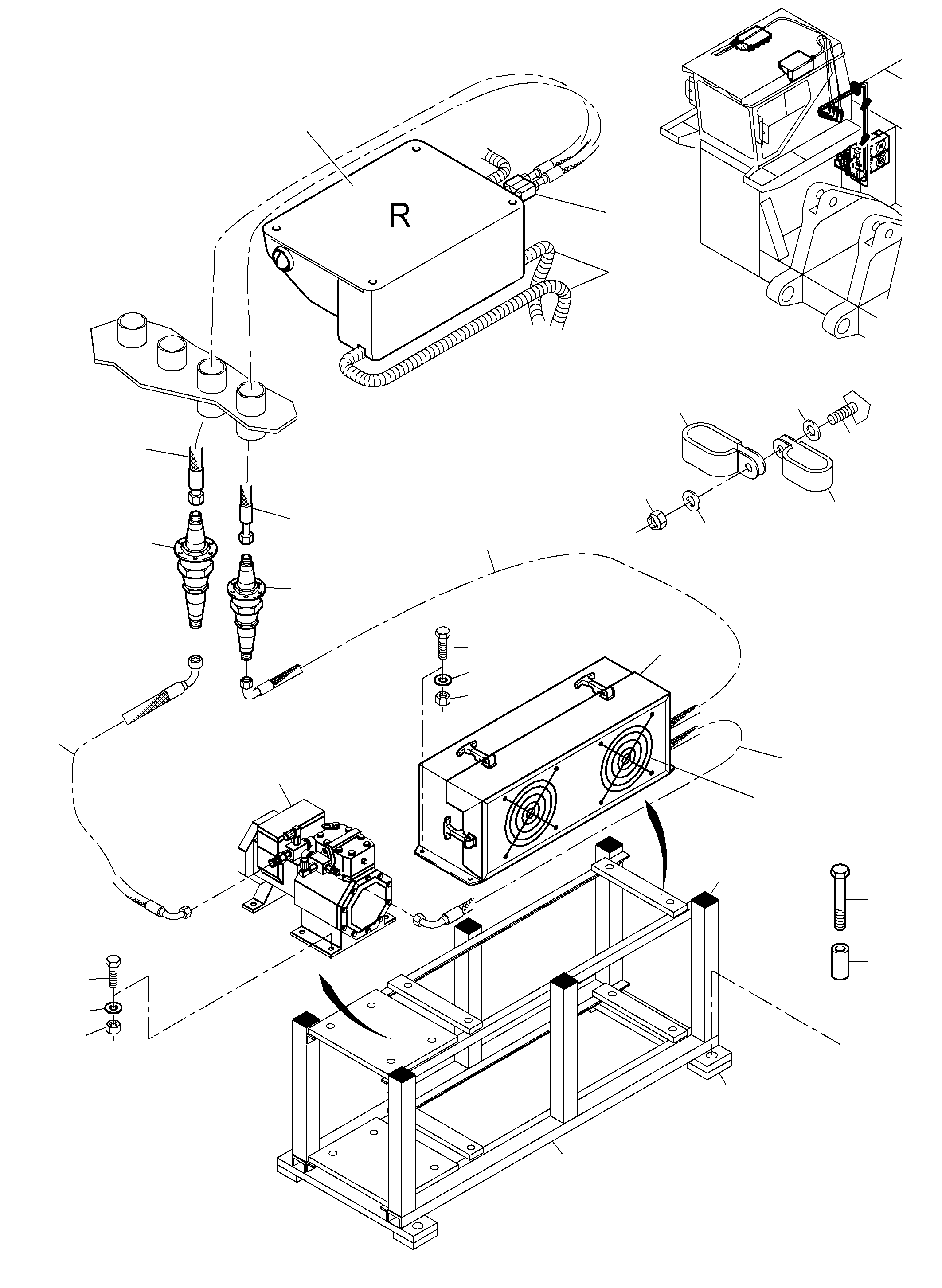 Cover Grid 950 201 40 KOMATSU