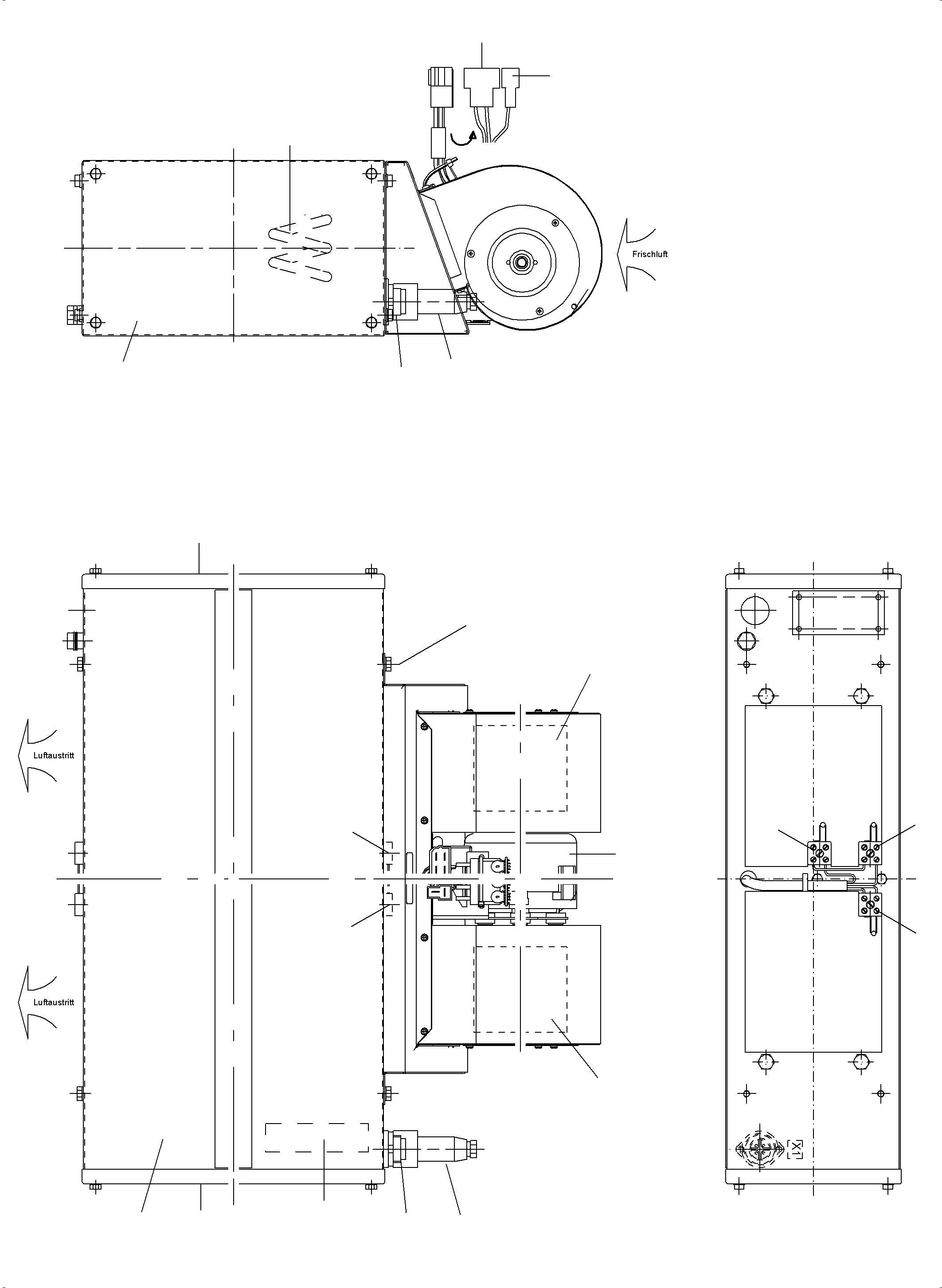 Electric heater 950 245 40 KOMATSU