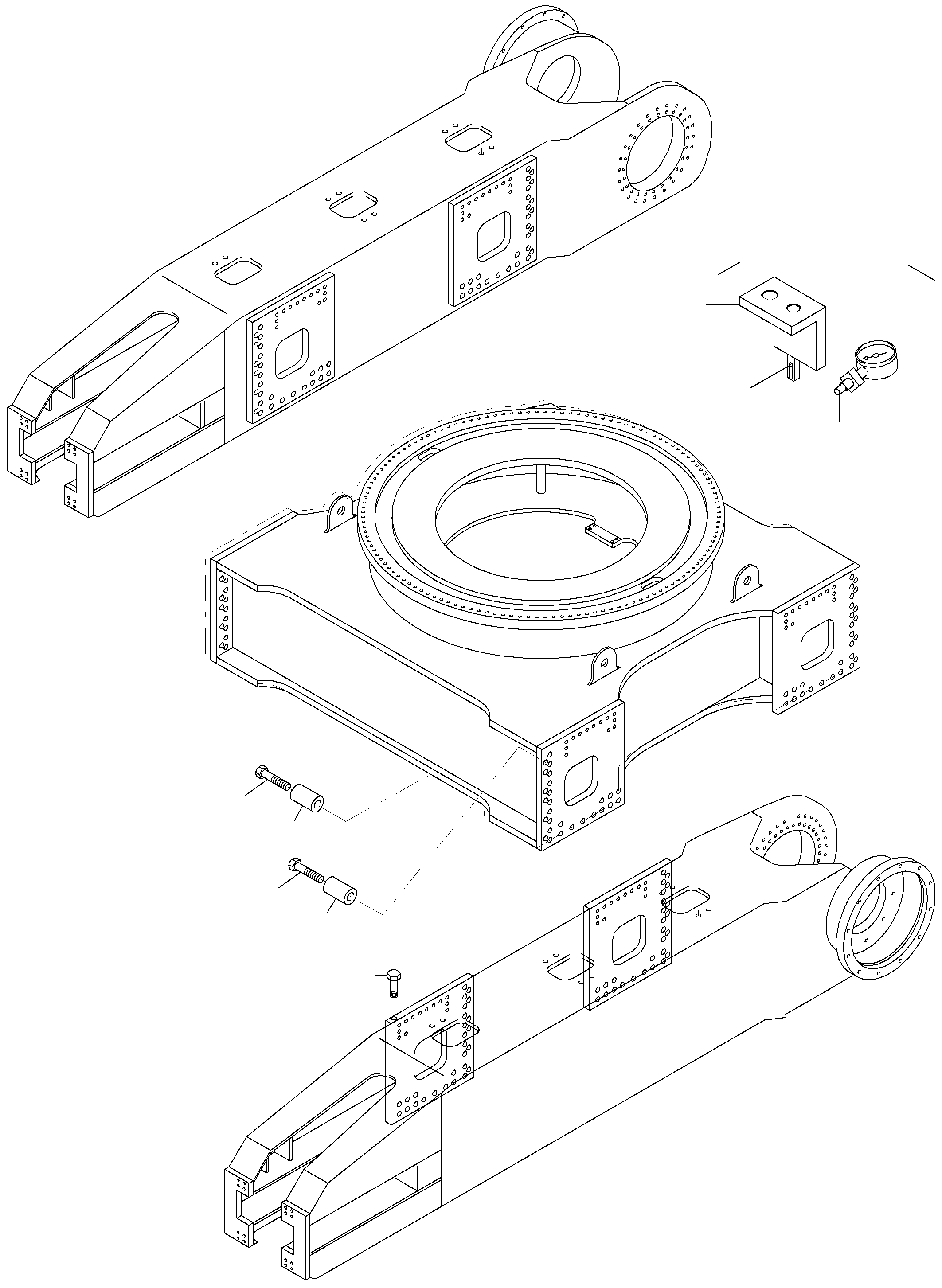 Gauge bolt (Cold weather design) 949 554 40 KOMATSU