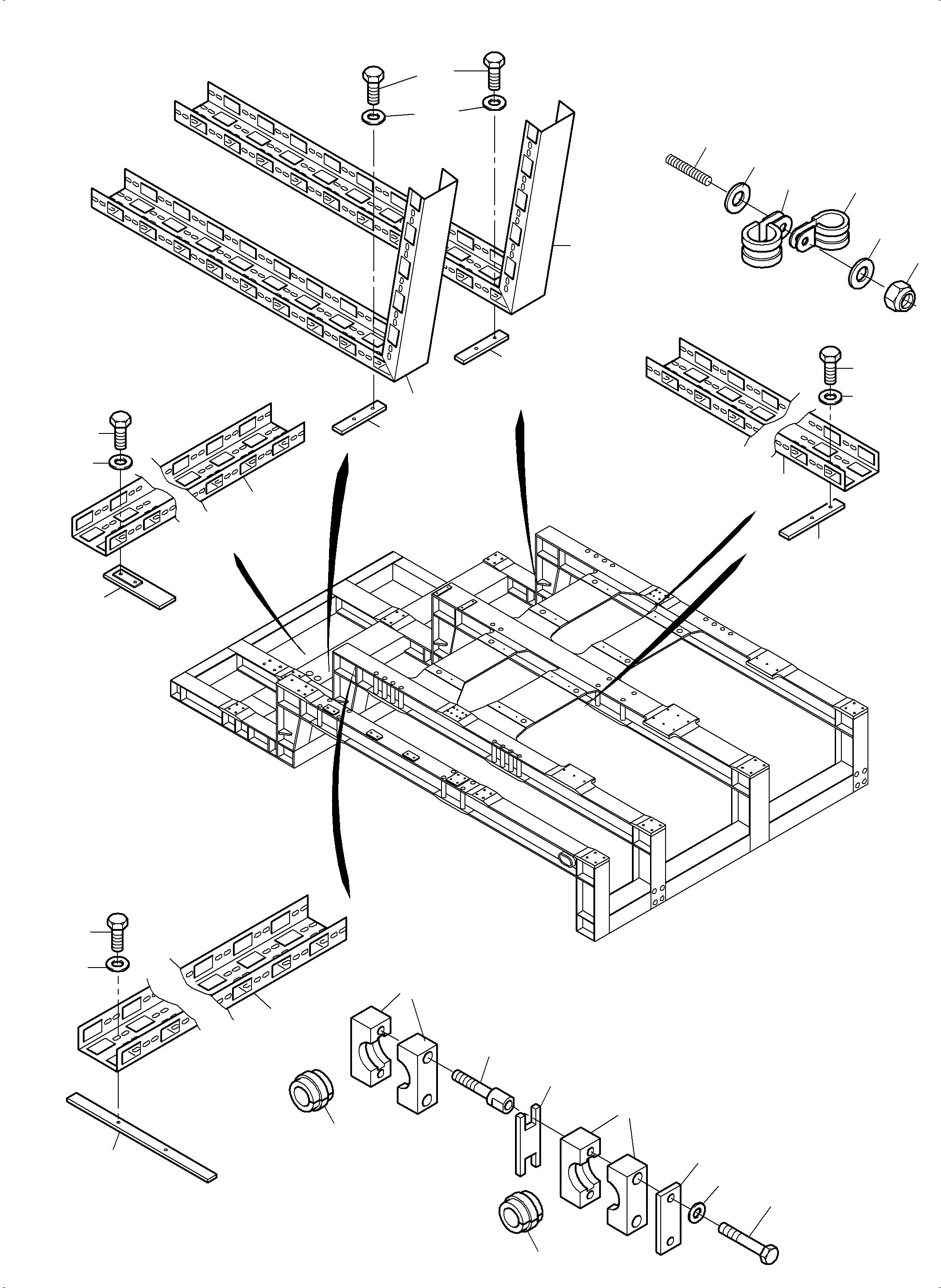 Фиксатор 970 236 40 KOMATSU
