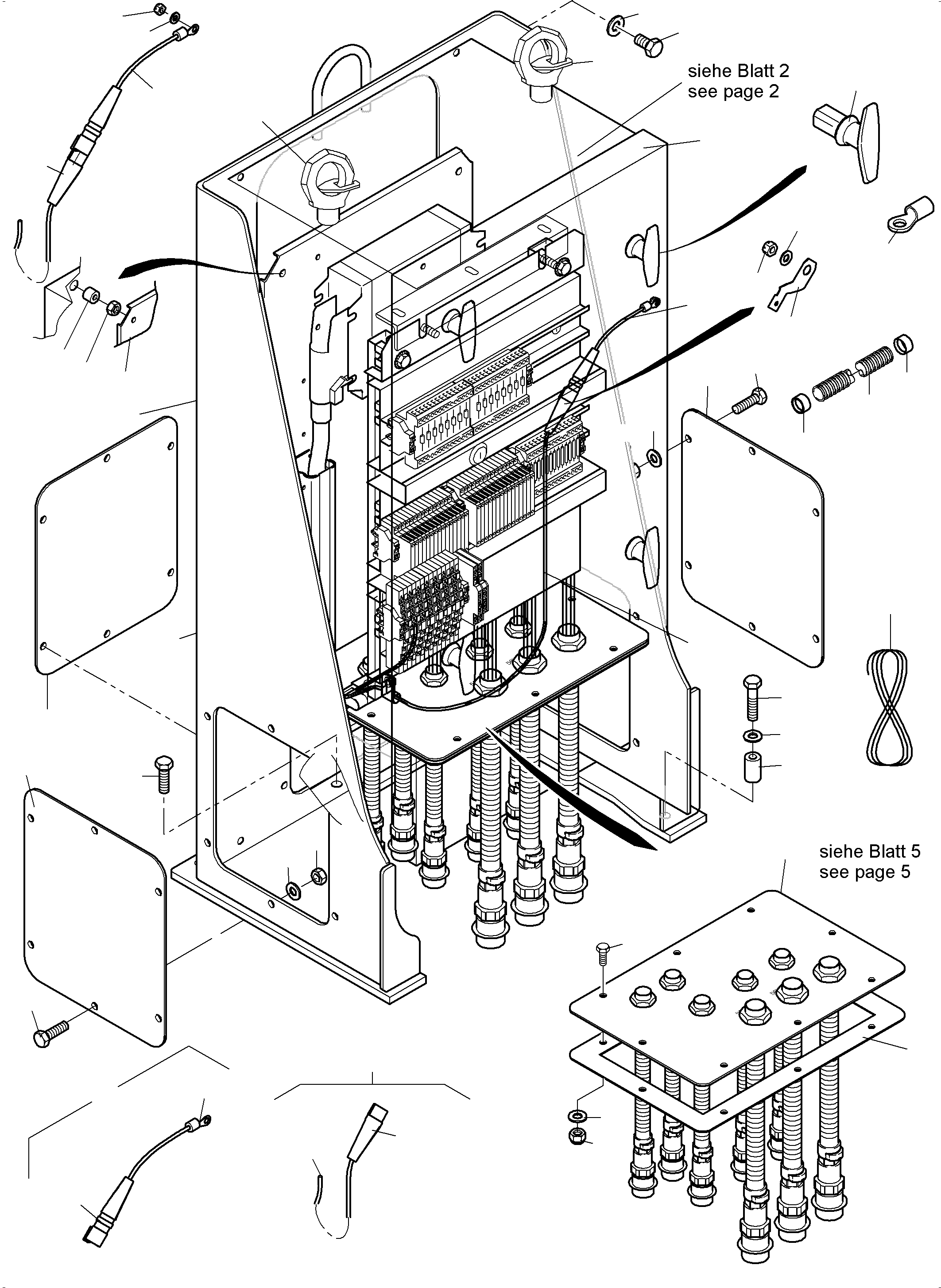 Mounting plate assy. 963 830 40 KOMATSU