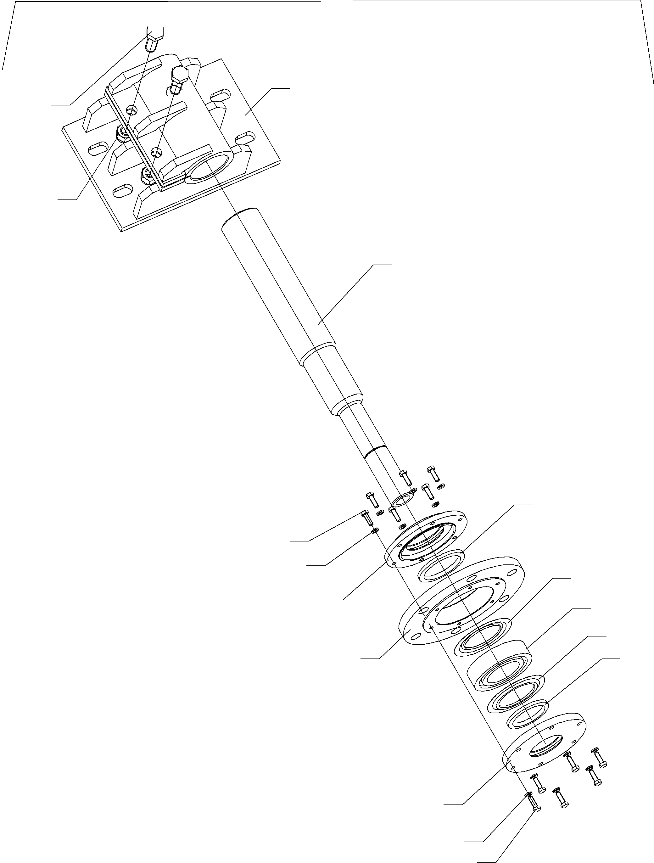 Drum bearing 790 417 73 KOMATSU