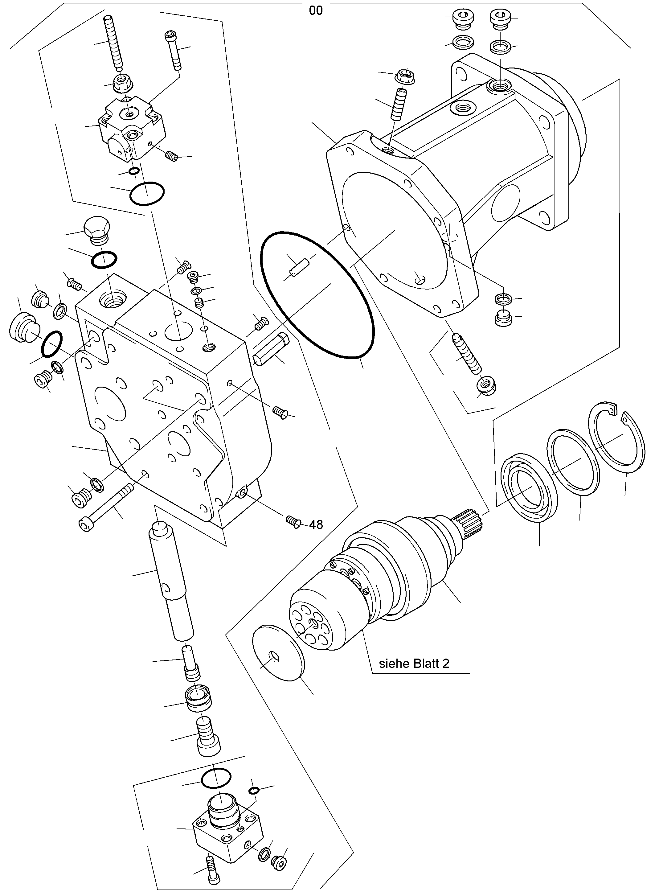 Резьбовой штифт 756 161 73 KOMATSU