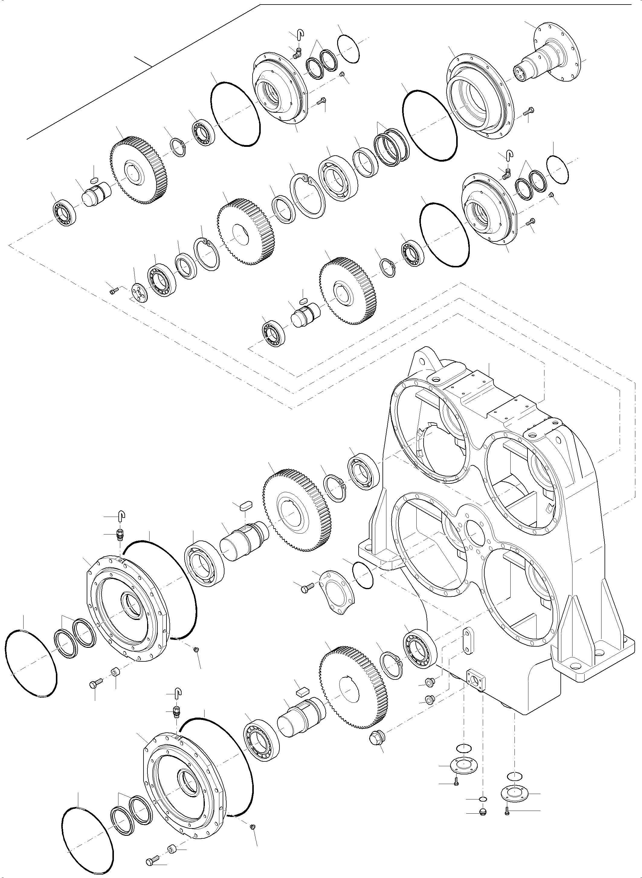 Pump distributor gear 950 817 40 KOMATSU