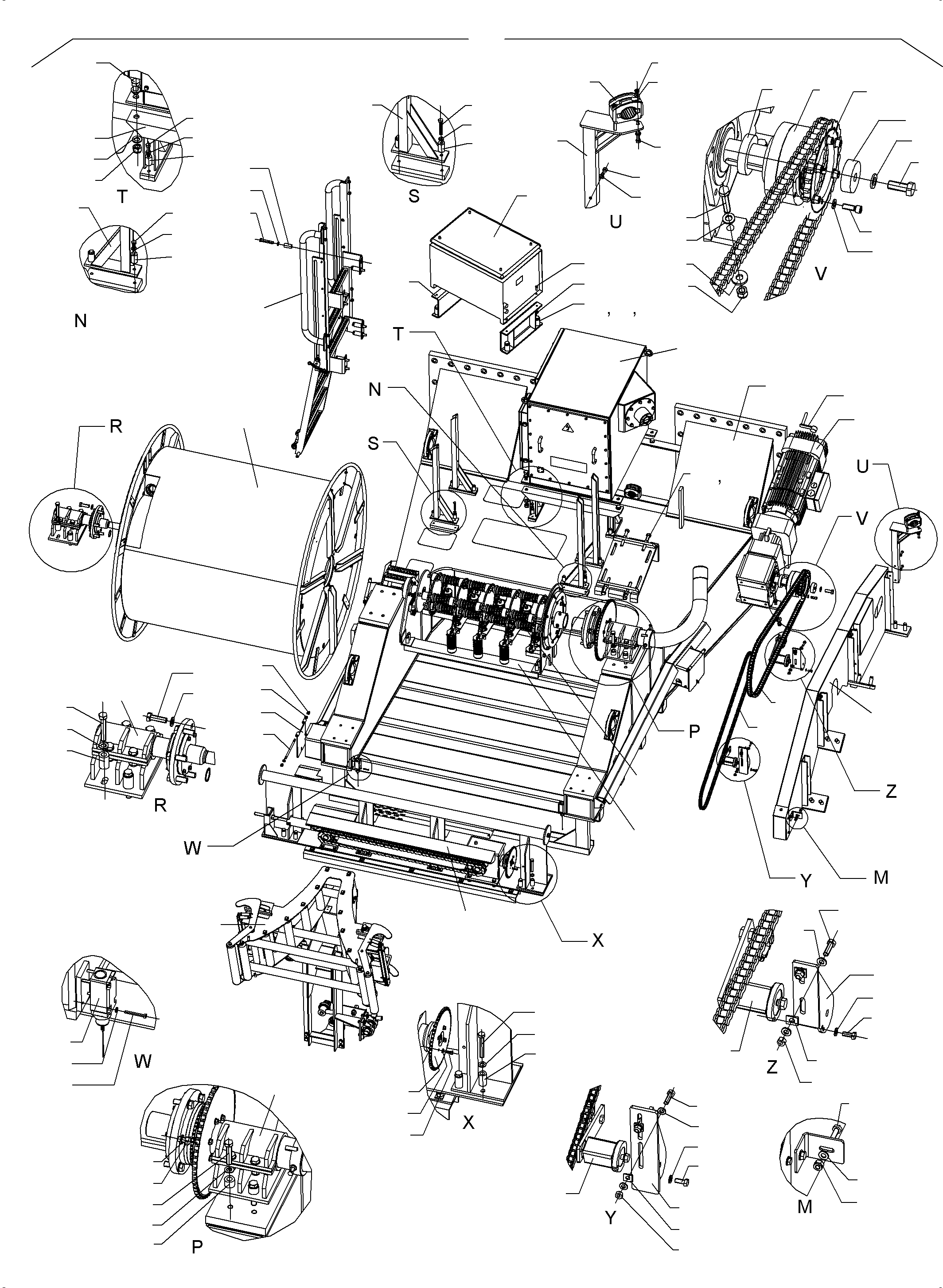 Carrier assy. 978 519 40 KOMATSU