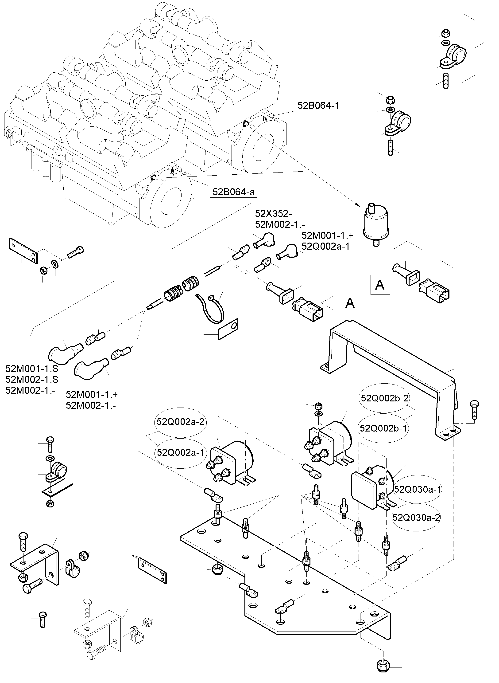 Time lag relay - Prelub 797 965 73 KOMATSU