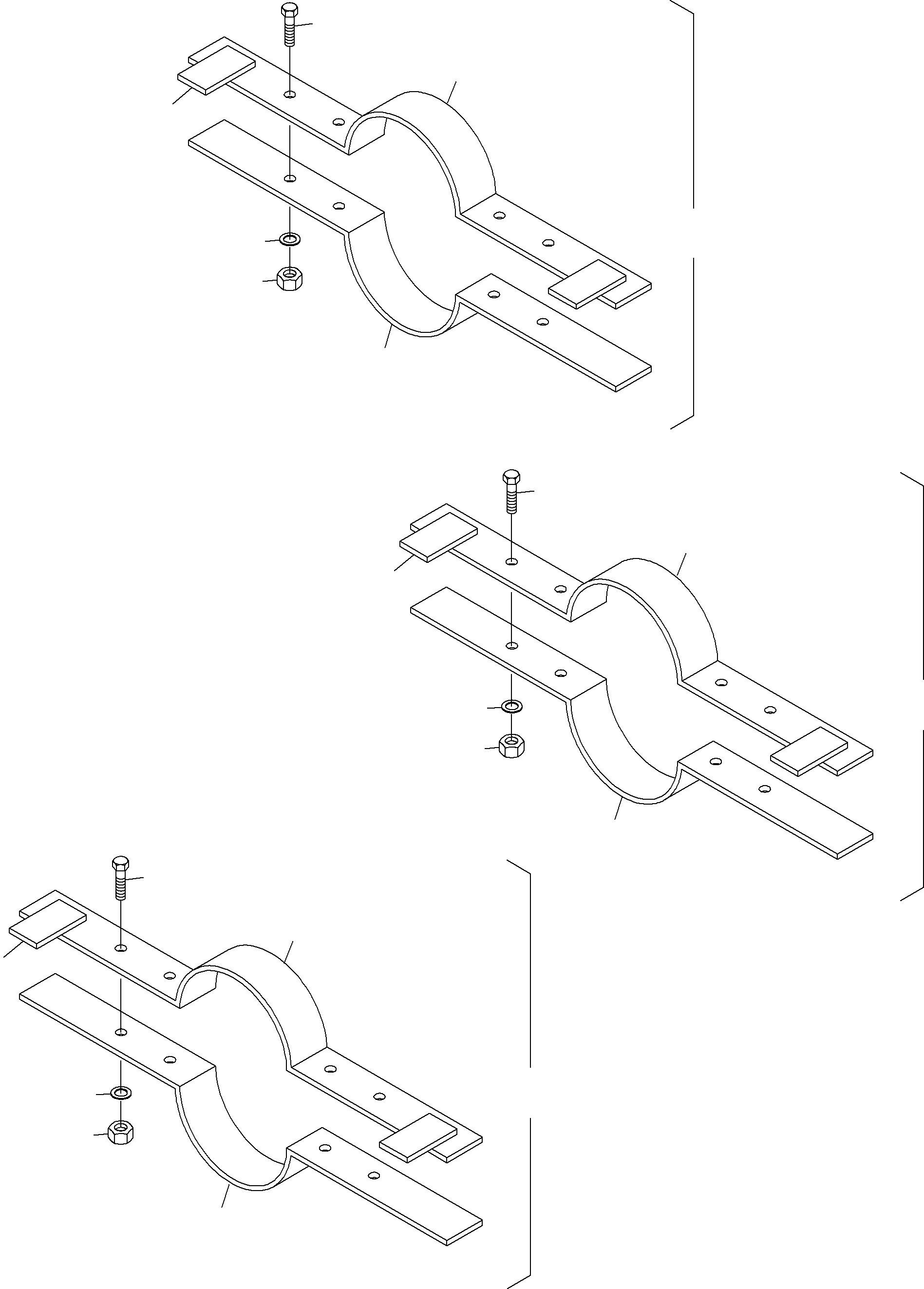 Installation tool assy.  Boom cylinder 934 604 40 KOMATSU