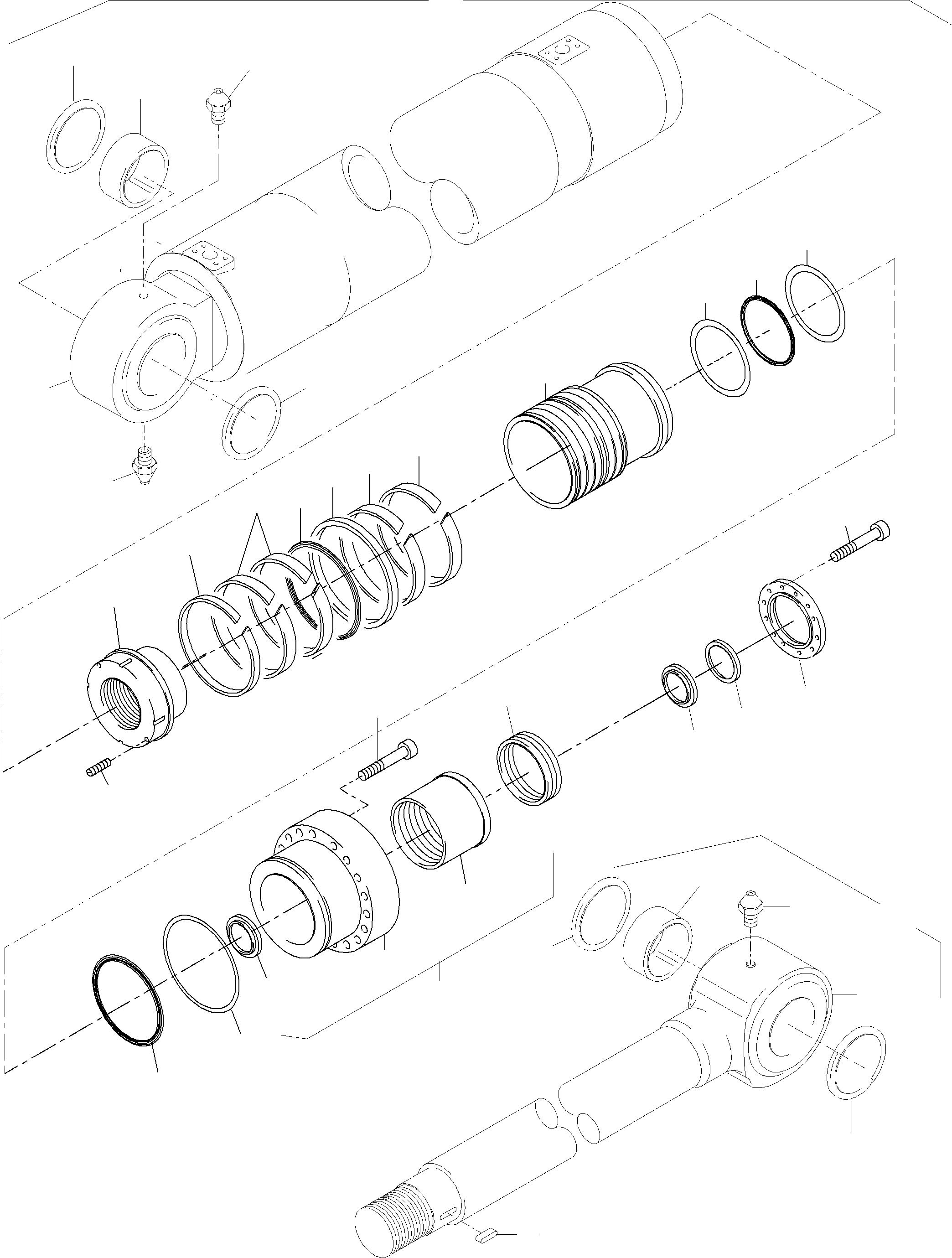 Комплект уплотнений - piston fig-nos: 16-21 792 062 73 KOMATSU
