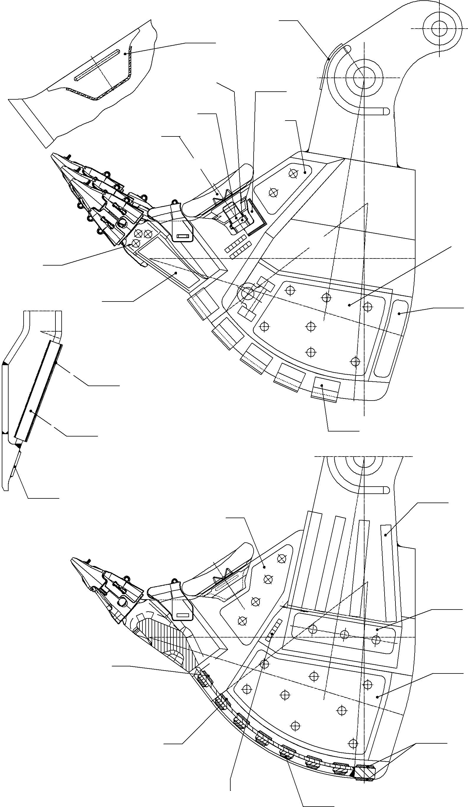 Plate 20x140x950 961 079 40 KOMATSU