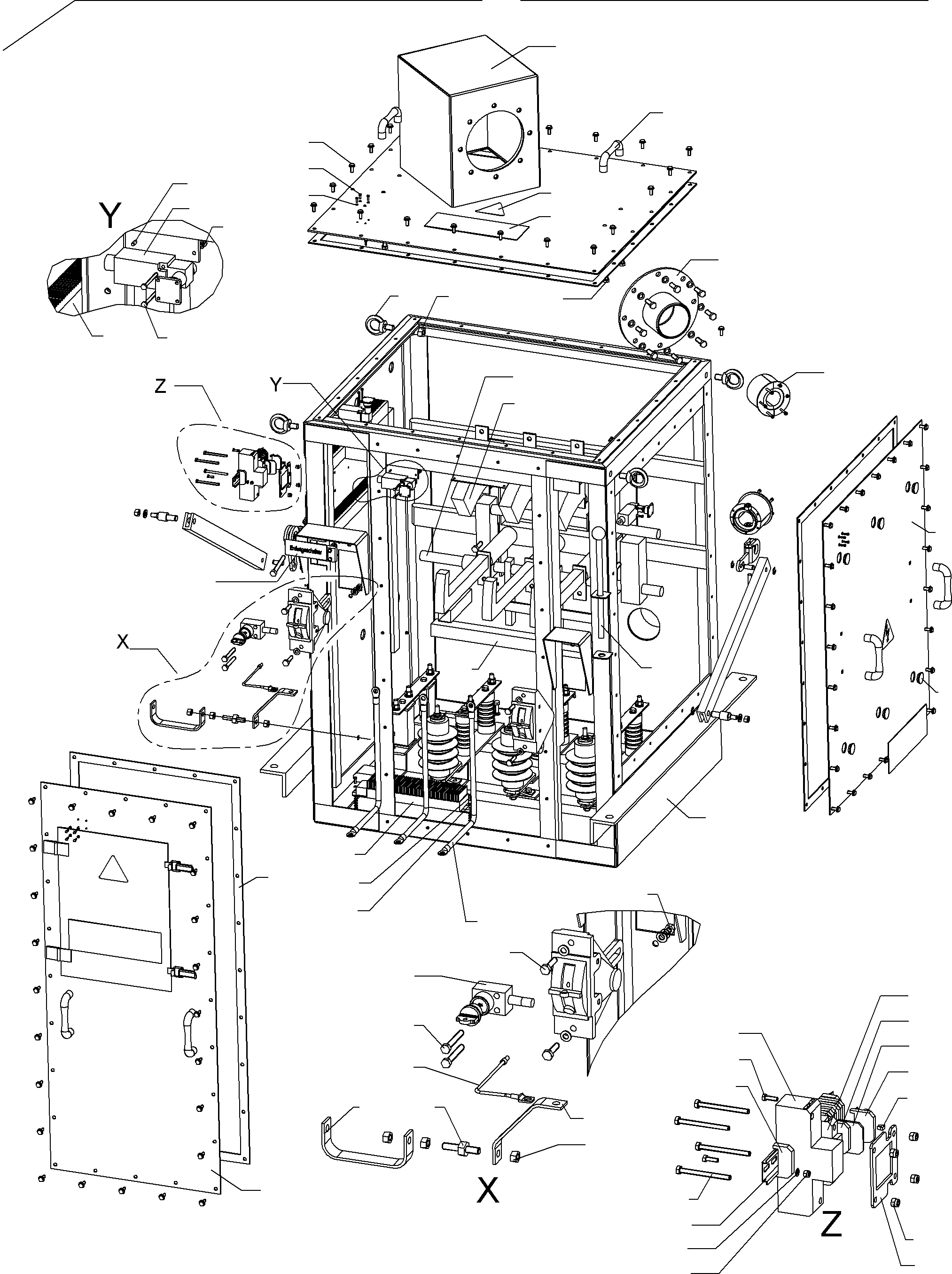Connection box assy 958 692 40 KOMATSU