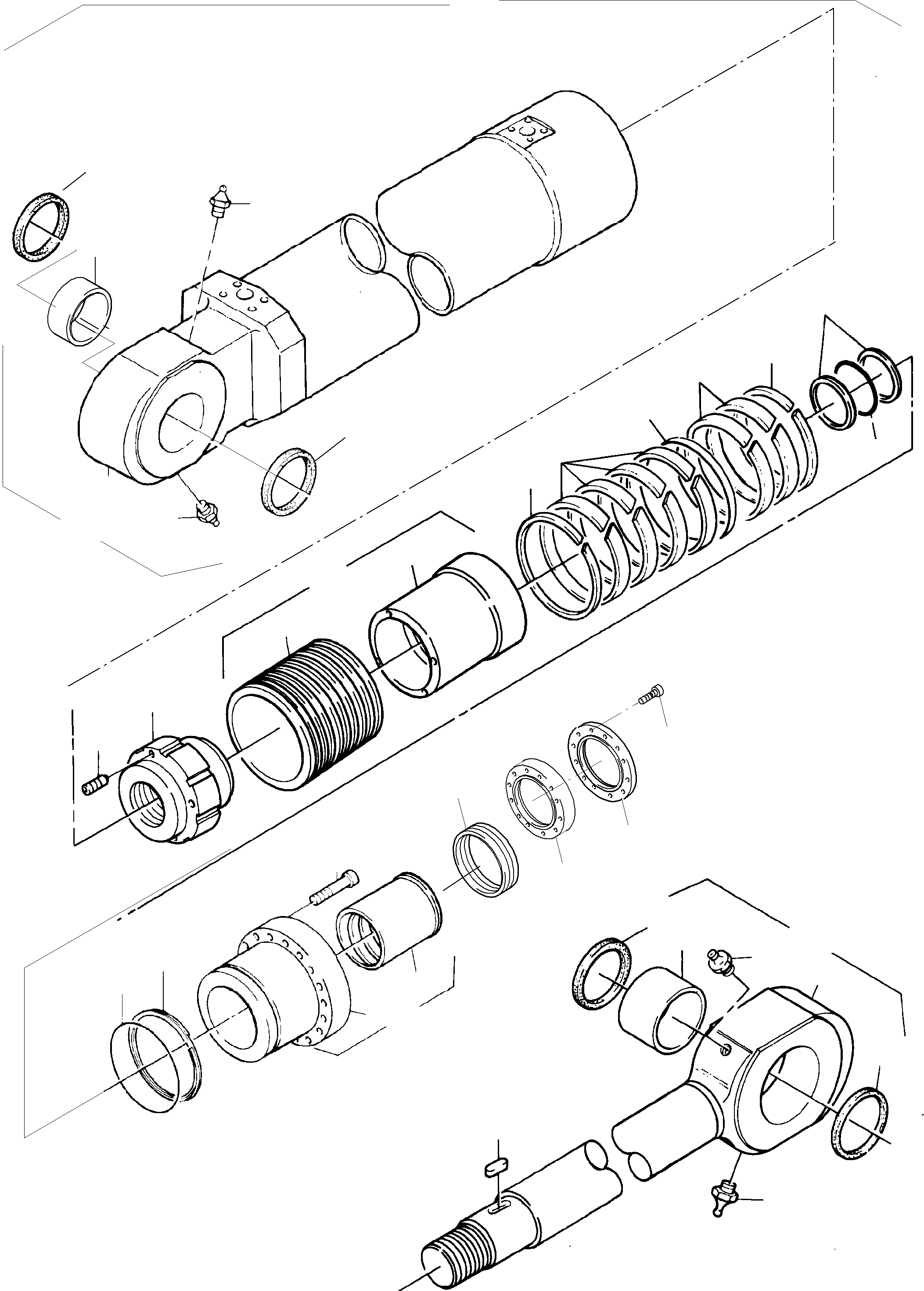 Комплект уплотнений - sealing flnage fig: 18,19,24 798 282 73 KOMATSU