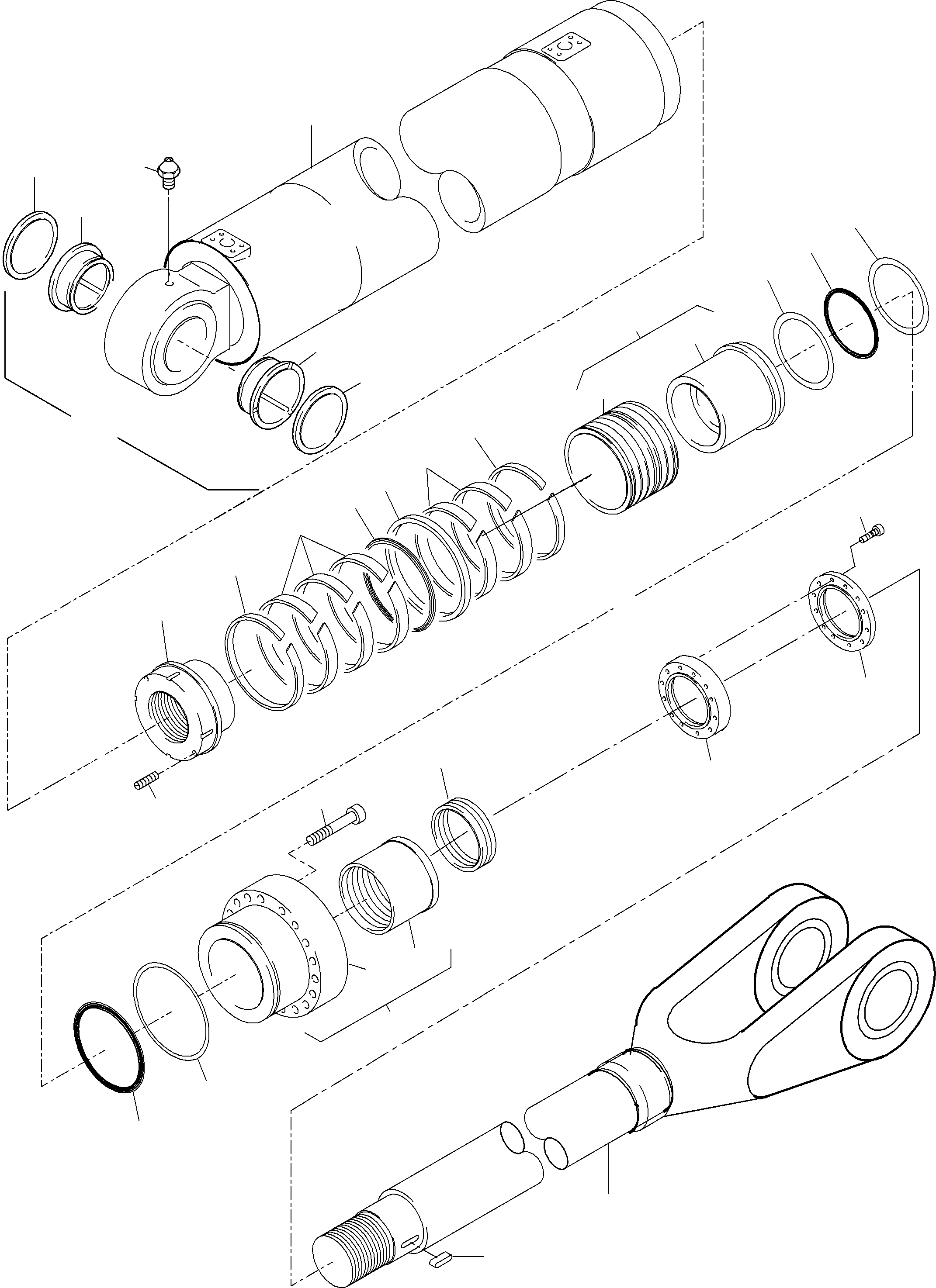 Seal kit split 798 229 73 KOMATSU