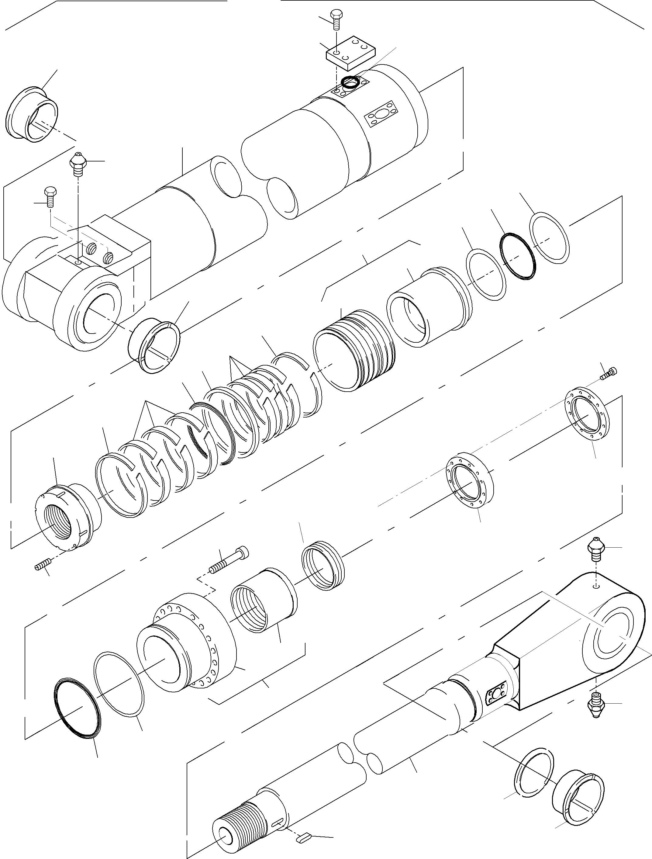 Seal kit split 798 231 73 KOMATSU
