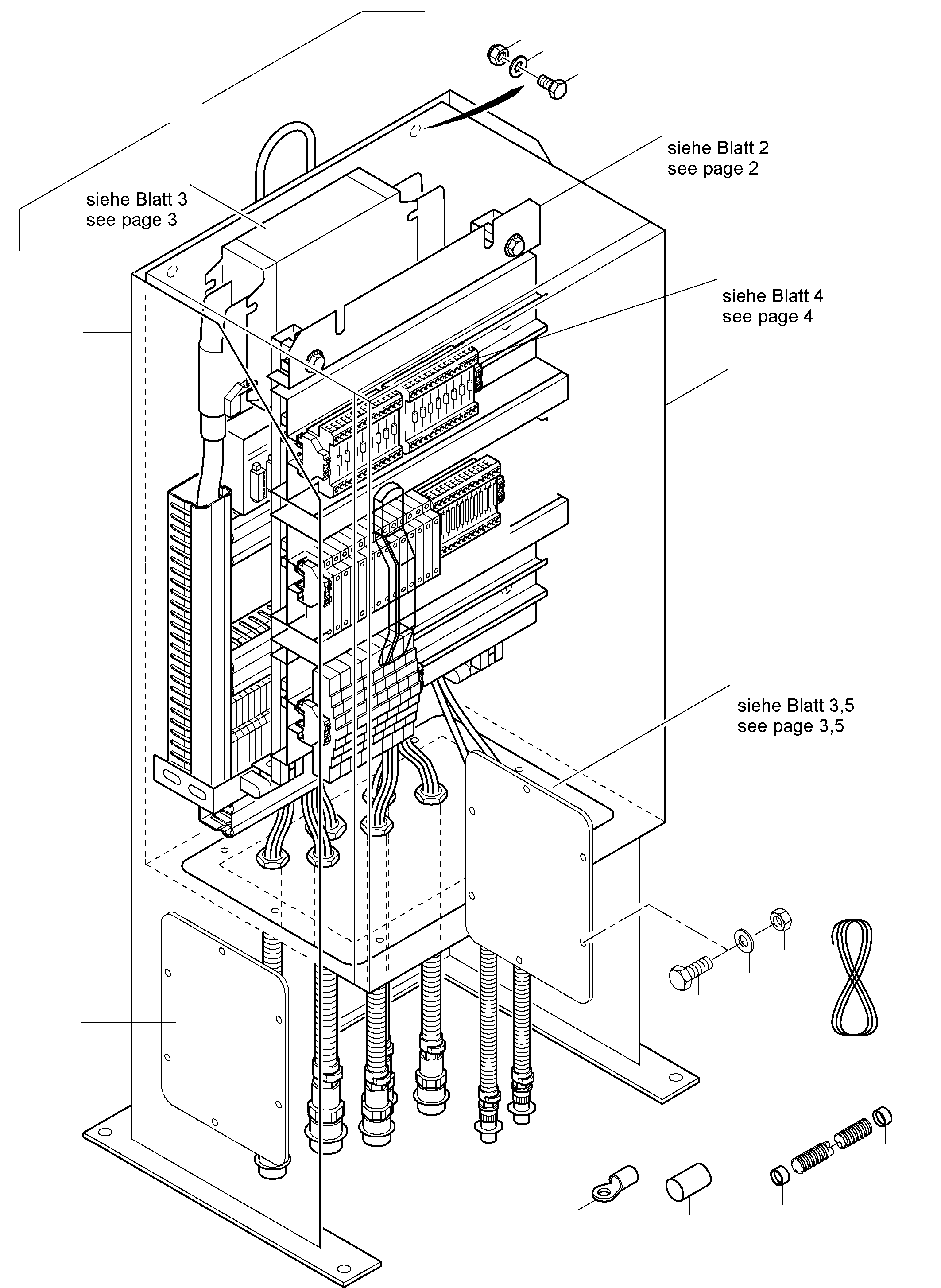 Cable can bus pump room 958 944 40 KOMATSU