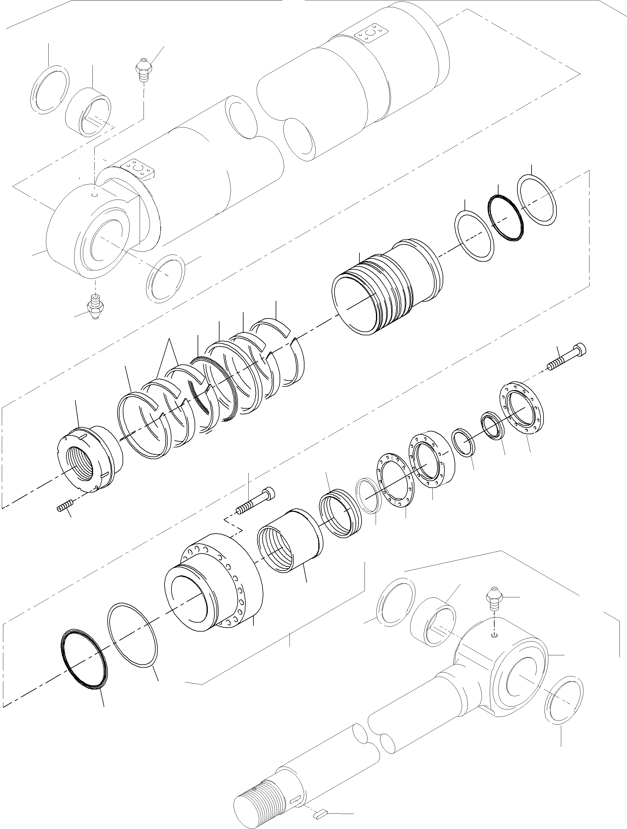Впрессованная втулка 964 989 40 KOMATSU